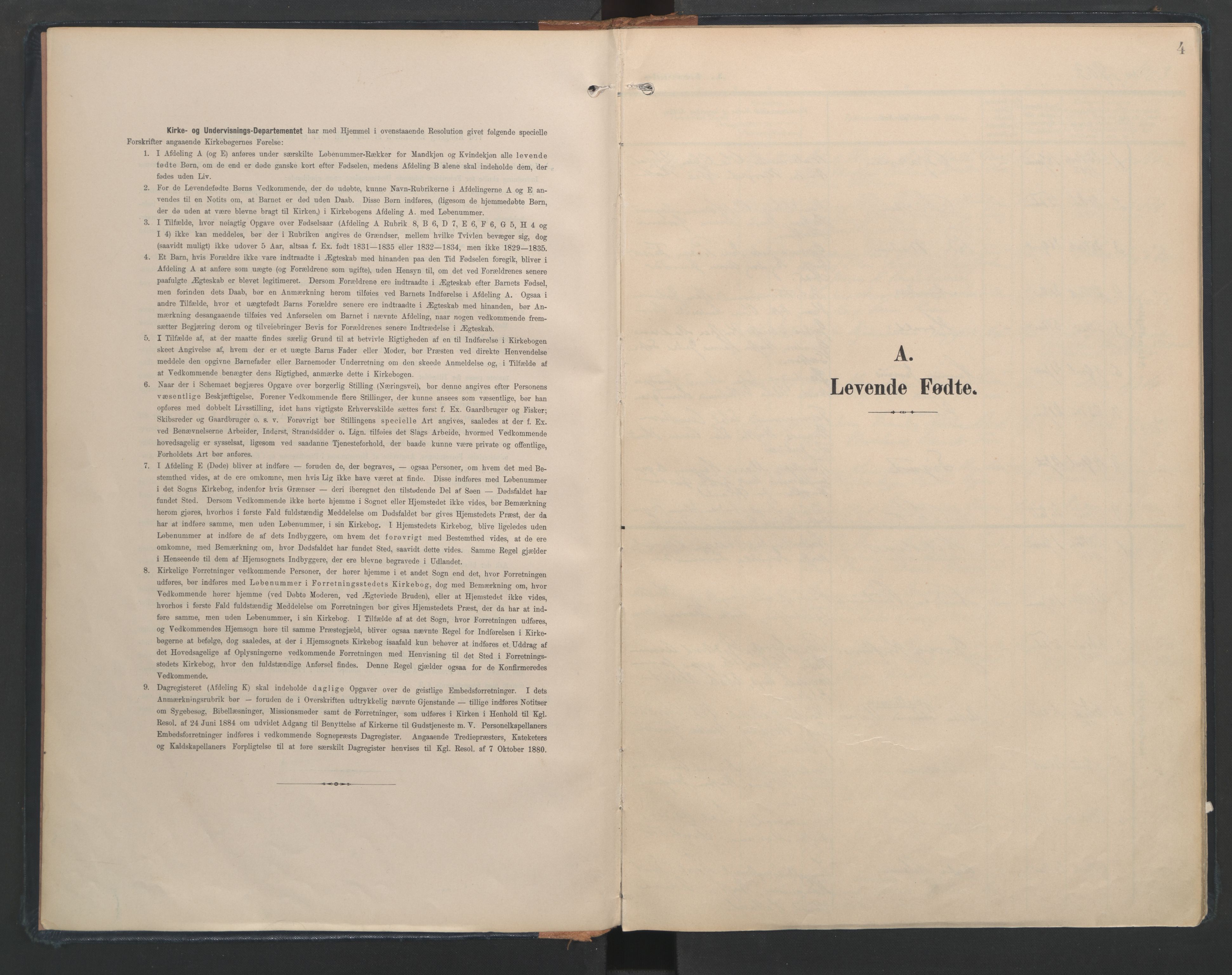 Ministerialprotokoller, klokkerbøker og fødselsregistre - Møre og Romsdal, AV/SAT-A-1454/558/L0693: Ministerialbok nr. 558A07, 1903-1917, s. 4