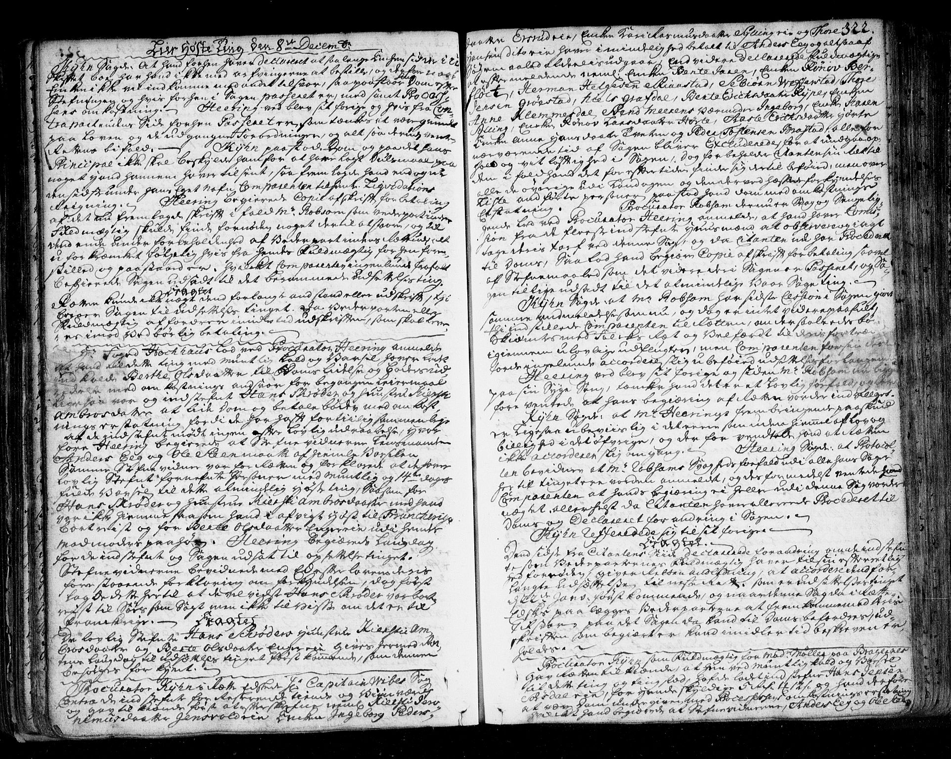 Lier, Røyken og Hurum sorenskriveri, AV/SAKO-A-89/F/Fa/L0051: Tingbok, 1745-1748, s. 322
