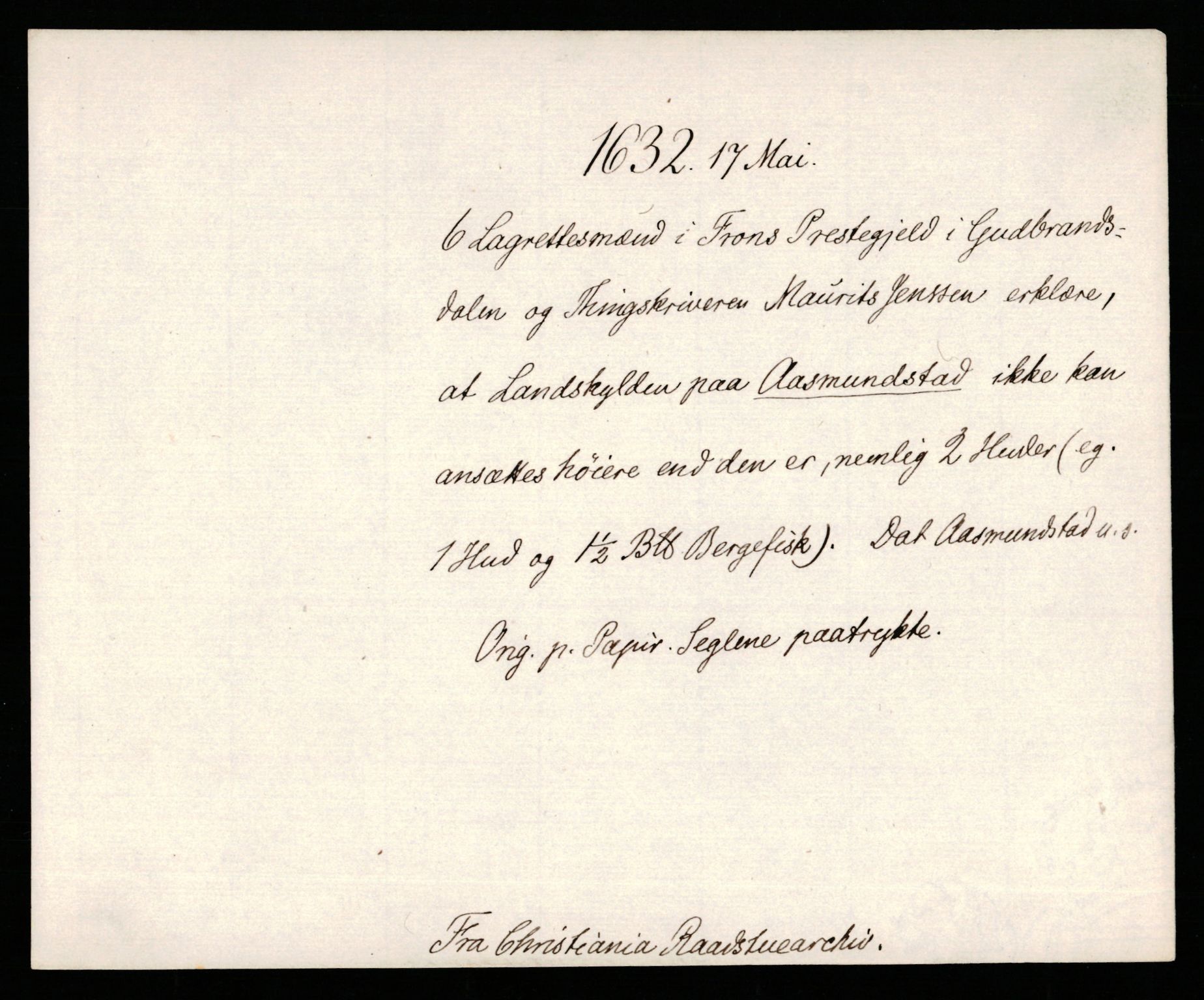 Riksarkivets diplomsamling, AV/RA-EA-5965/F35/F35b/L0007: Riksarkivets diplomer, seddelregister, 1625-1634, s. 473