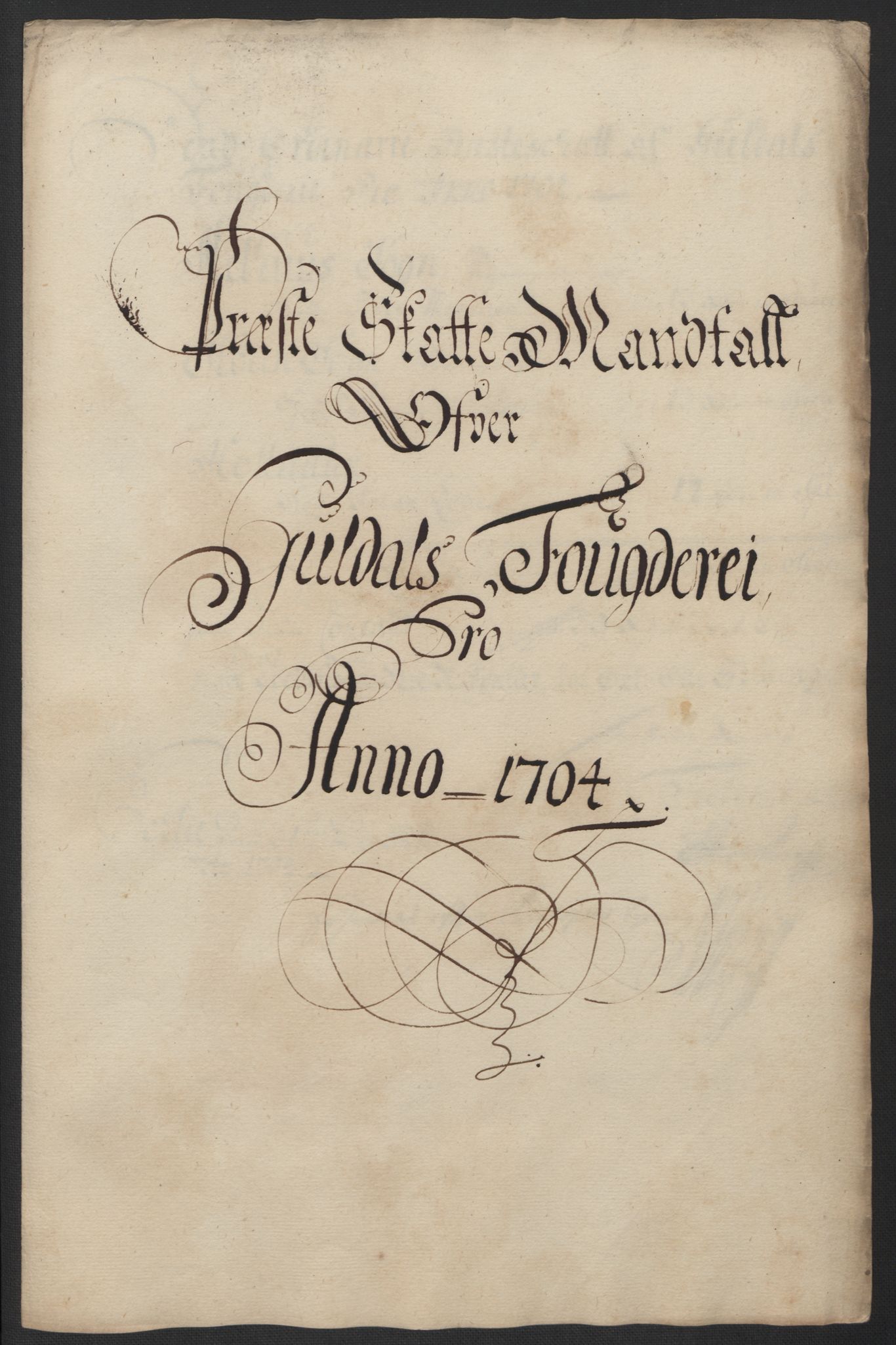 Rentekammeret inntil 1814, Reviderte regnskaper, Fogderegnskap, RA/EA-4092/R60/L3954: Fogderegnskap Orkdal og Gauldal, 1704, s. 389