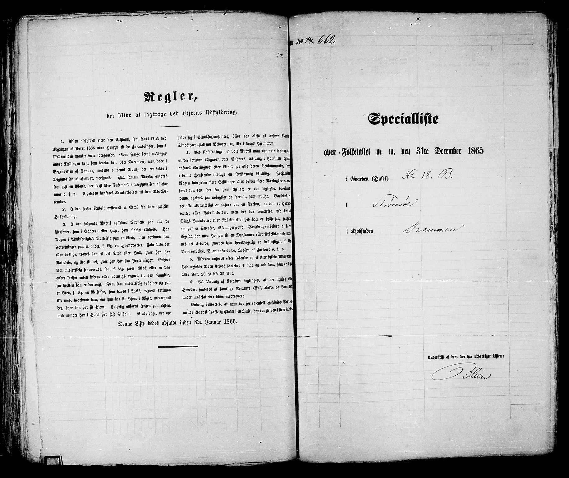 RA, Folketelling 1865 for 0602bP Strømsø prestegjeld i Drammen kjøpstad, 1865, s. 139