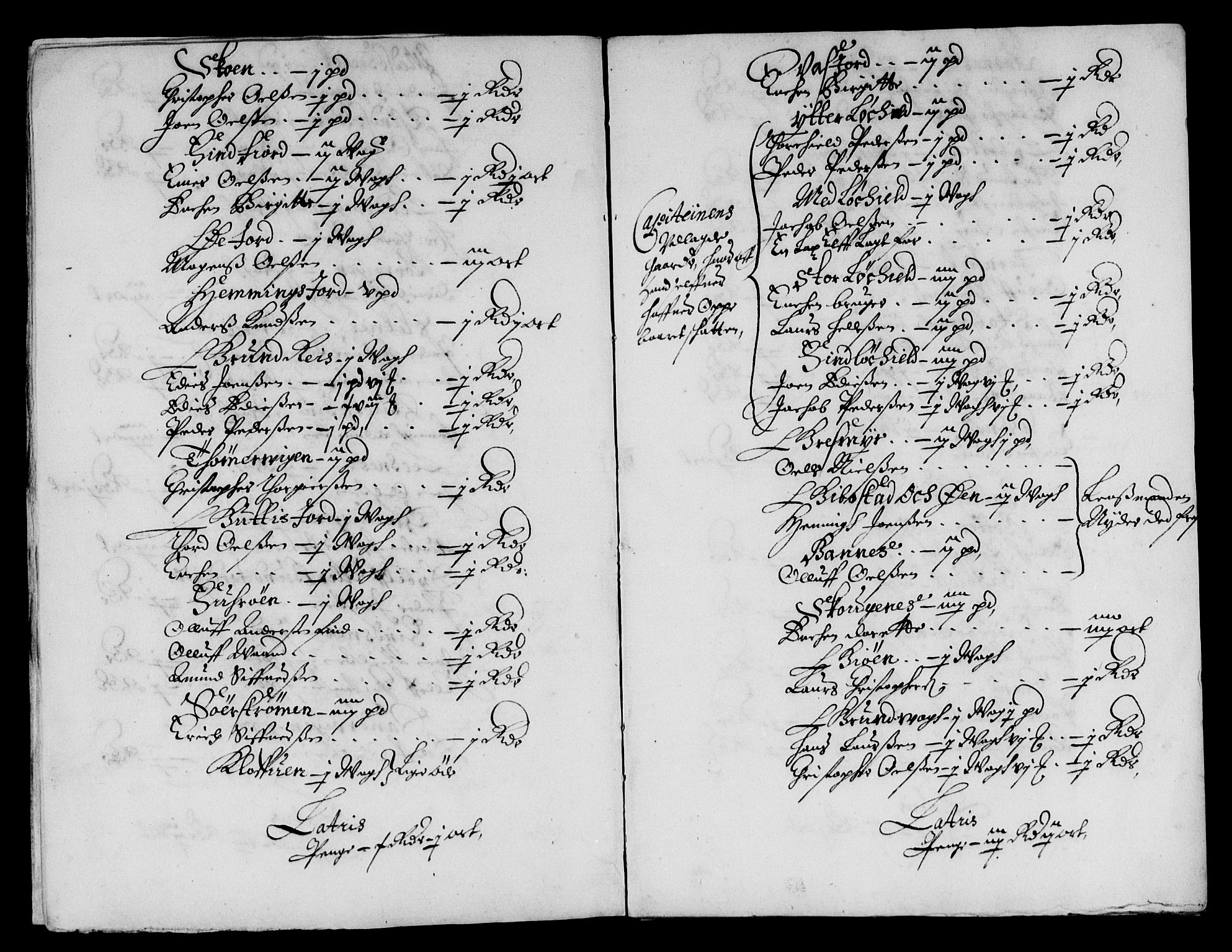 Rentekammeret inntil 1814, Reviderte regnskaper, Lensregnskaper, AV/RA-EA-5023/R/Rb/Rbz/L0041: Nordlandenes len, 1664-1667