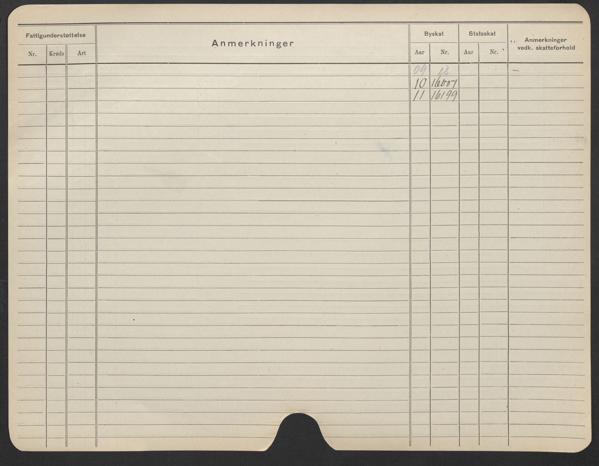 Oslo folkeregister, Registerkort, AV/SAO-A-11715/F/Fa/Fac/L0022: Kvinner, 1906-1914, s. 374b