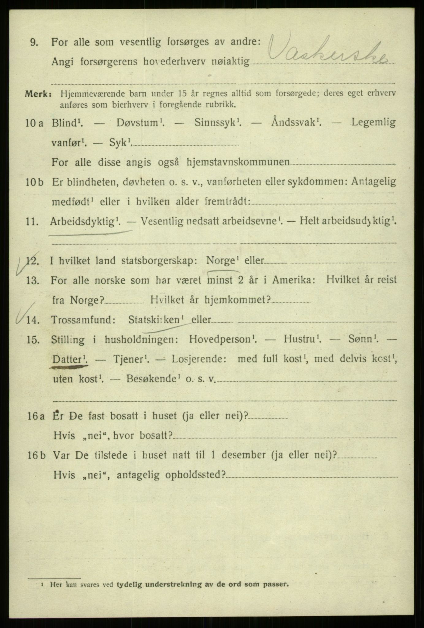 SAB, Folketelling 1920 for 1301 Bergen kjøpstad, 1920, s. 208461