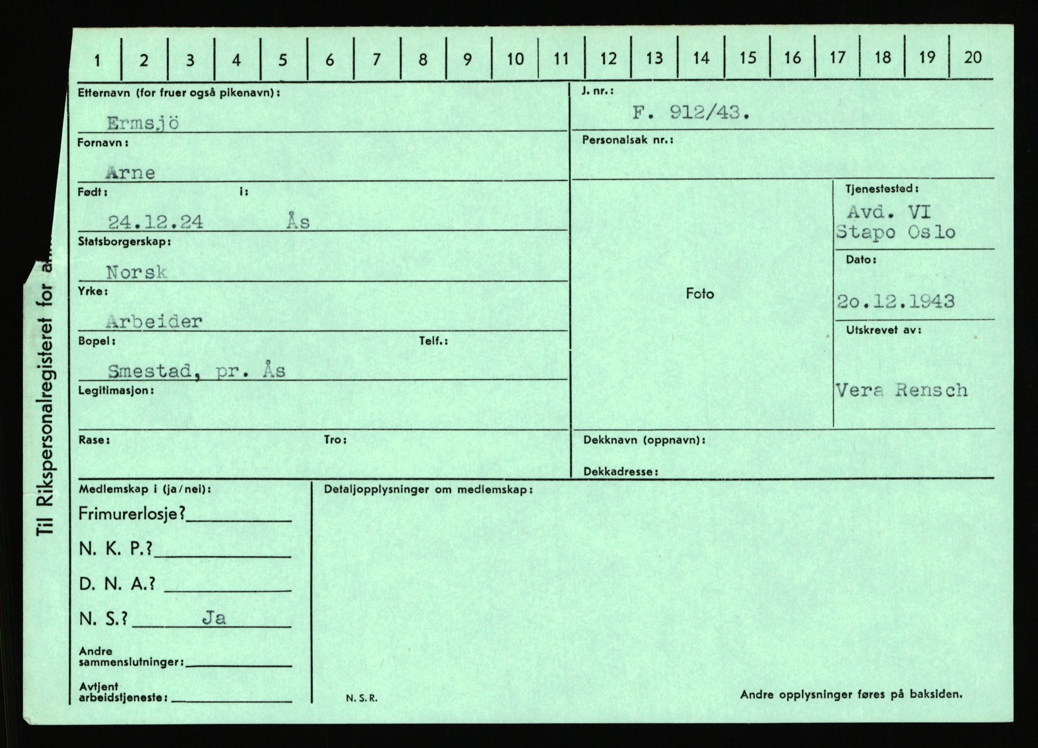 Statspolitiet - Hovedkontoret / Osloavdelingen, AV/RA-S-1329/C/Ca/L0004: Eid - funn av gjenstander	, 1943-1945, s. 2113