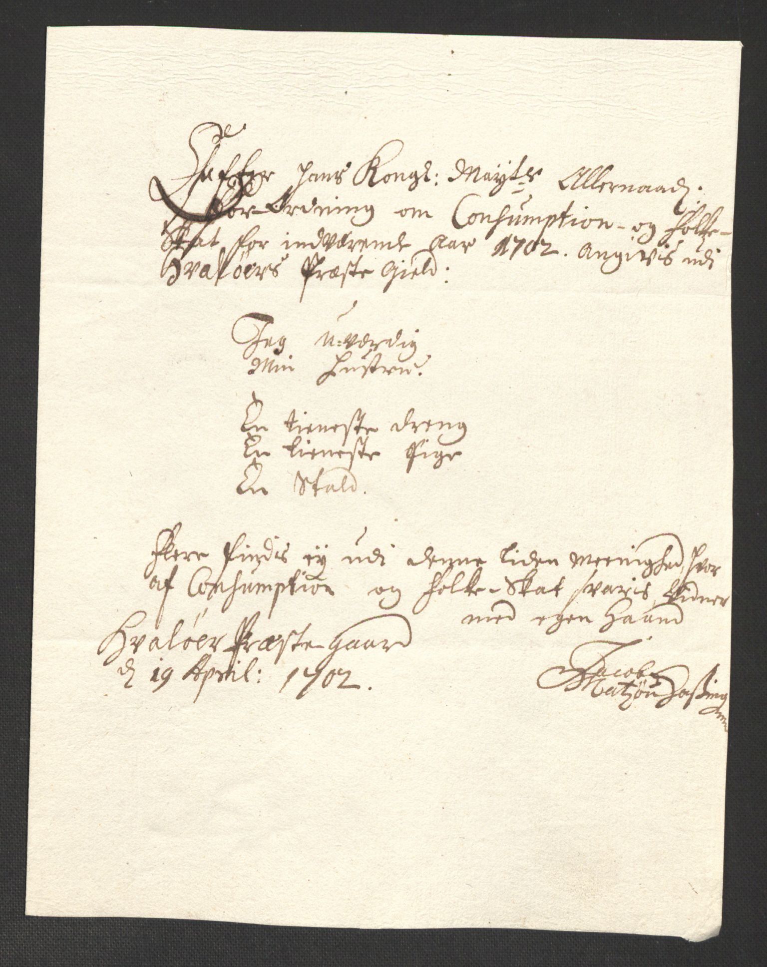 Rentekammeret inntil 1814, Reviderte regnskaper, Fogderegnskap, AV/RA-EA-4092/R04/L0131: Fogderegnskap Moss, Onsøy, Tune, Veme og Åbygge, 1702, s. 105