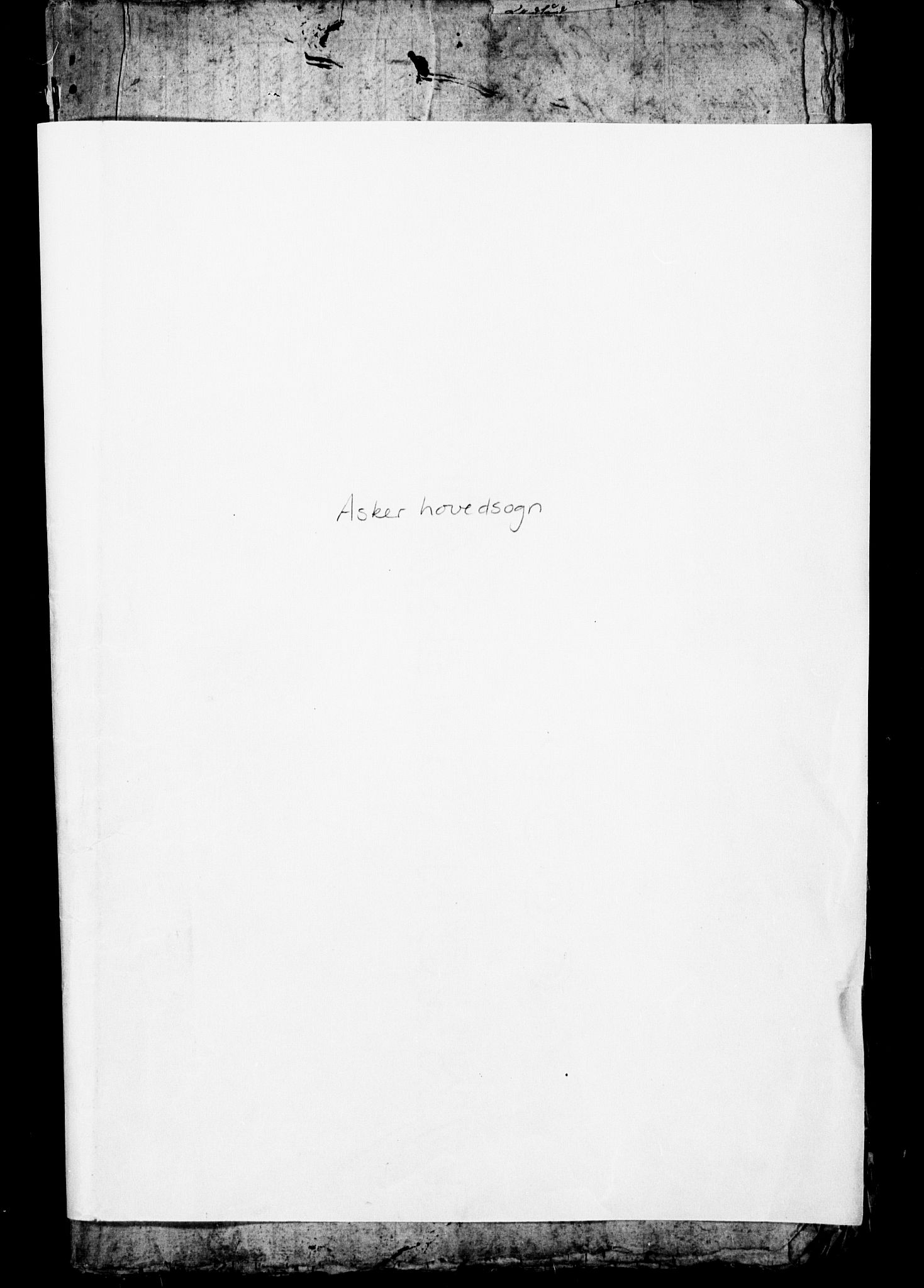 SAO, Folketelling 1835 for 0220P Asker prestegjeld, 1835, s. 1
