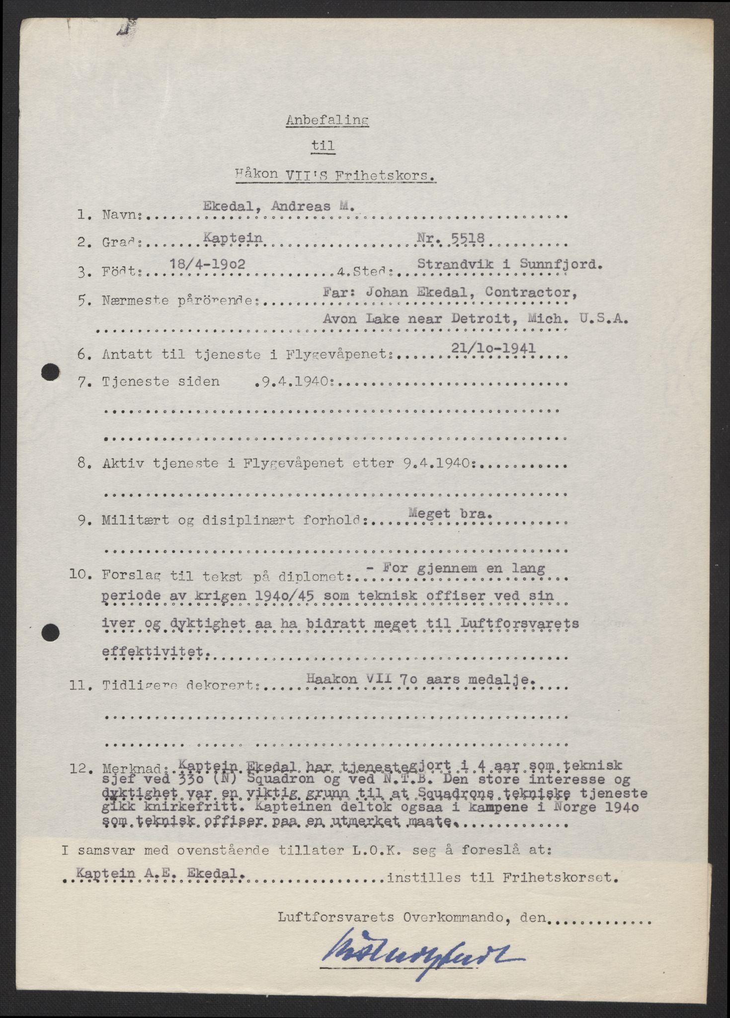 Forsvarsdepartementet, arkivet 1940-1945, AV/RA-RAFA-2062, 1940-1945, s. 556