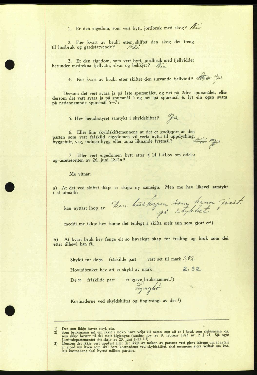 Romsdal sorenskriveri, AV/SAT-A-4149/1/2/2C: Pantebok nr. A15, 1943-1944, Dagboknr: 2192/1943