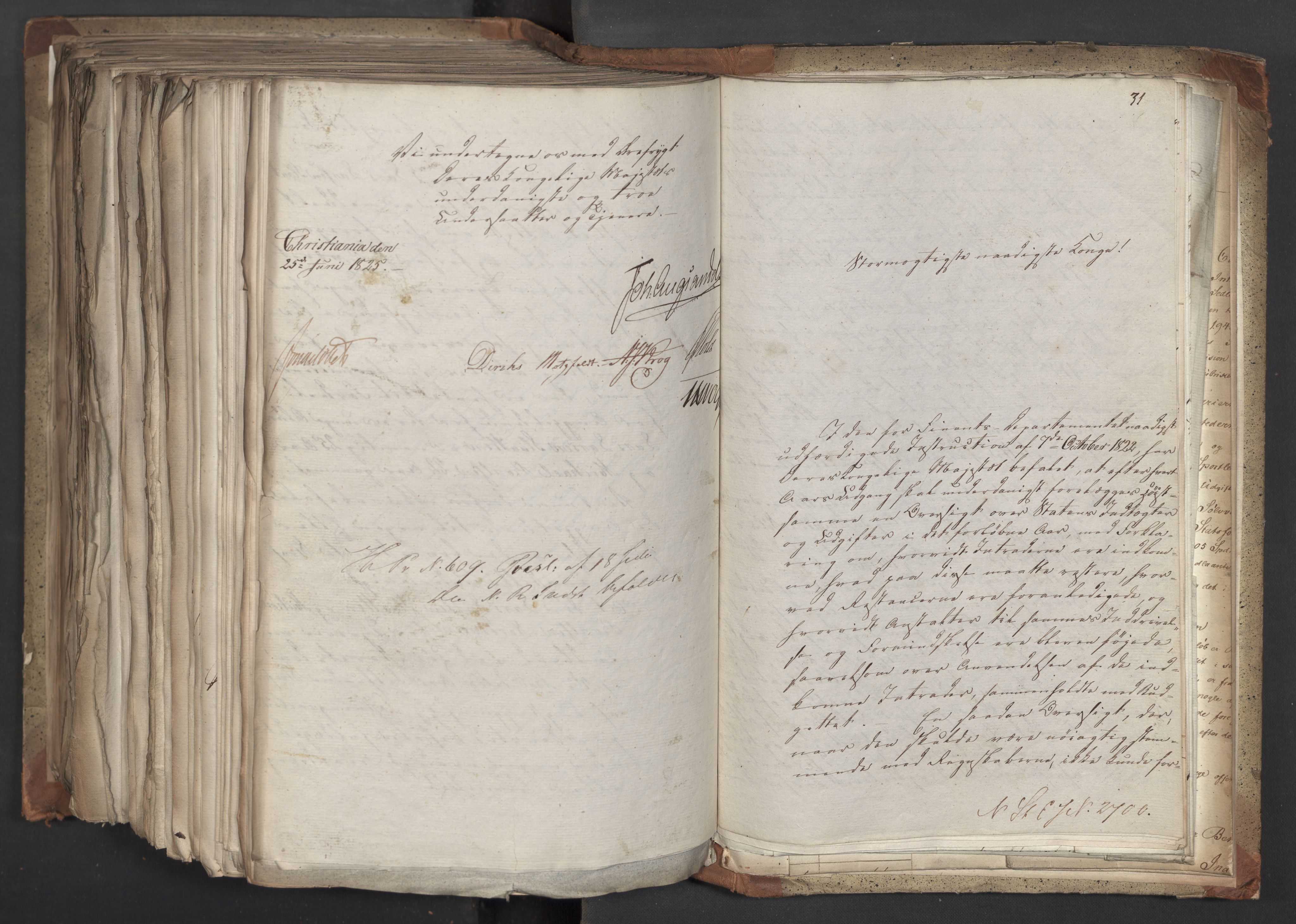 Statsrådsavdelingen i Stockholm, AV/RA-S-1003/D/Da/L0042: Regjeringsinnstillinger nr. 2467-2705, 1825, s. 652