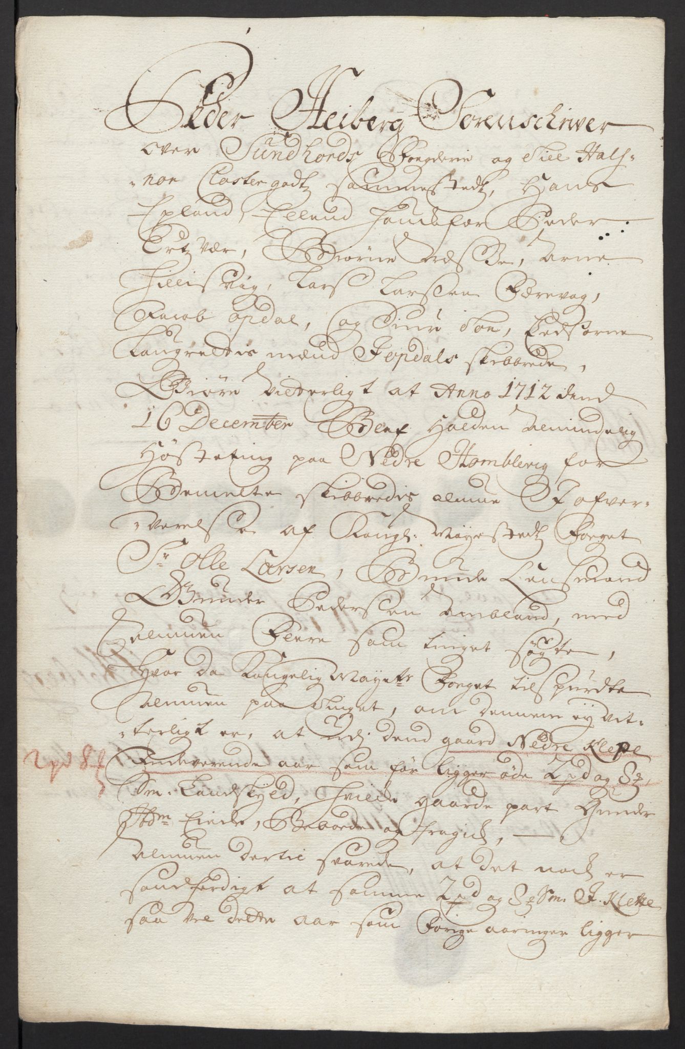 Rentekammeret inntil 1814, Reviderte regnskaper, Fogderegnskap, AV/RA-EA-4092/R48/L2988: Fogderegnskap Sunnhordland og Hardanger, 1712, s. 362