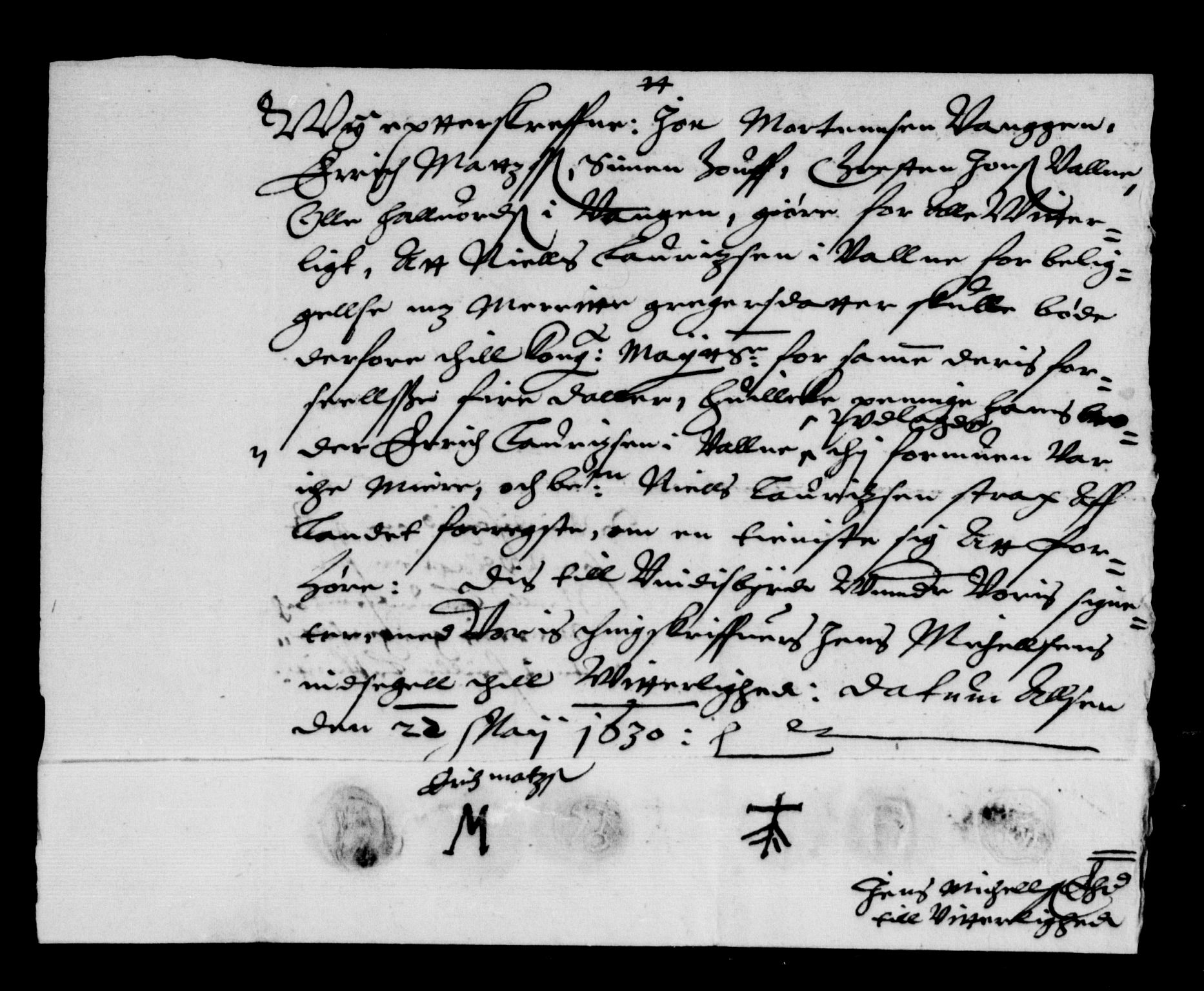 Rentekammeret inntil 1814, Reviderte regnskaper, Lensregnskaper, AV/RA-EA-5023/R/Rb/Rbw/L0041: Trondheim len, 1629-1630