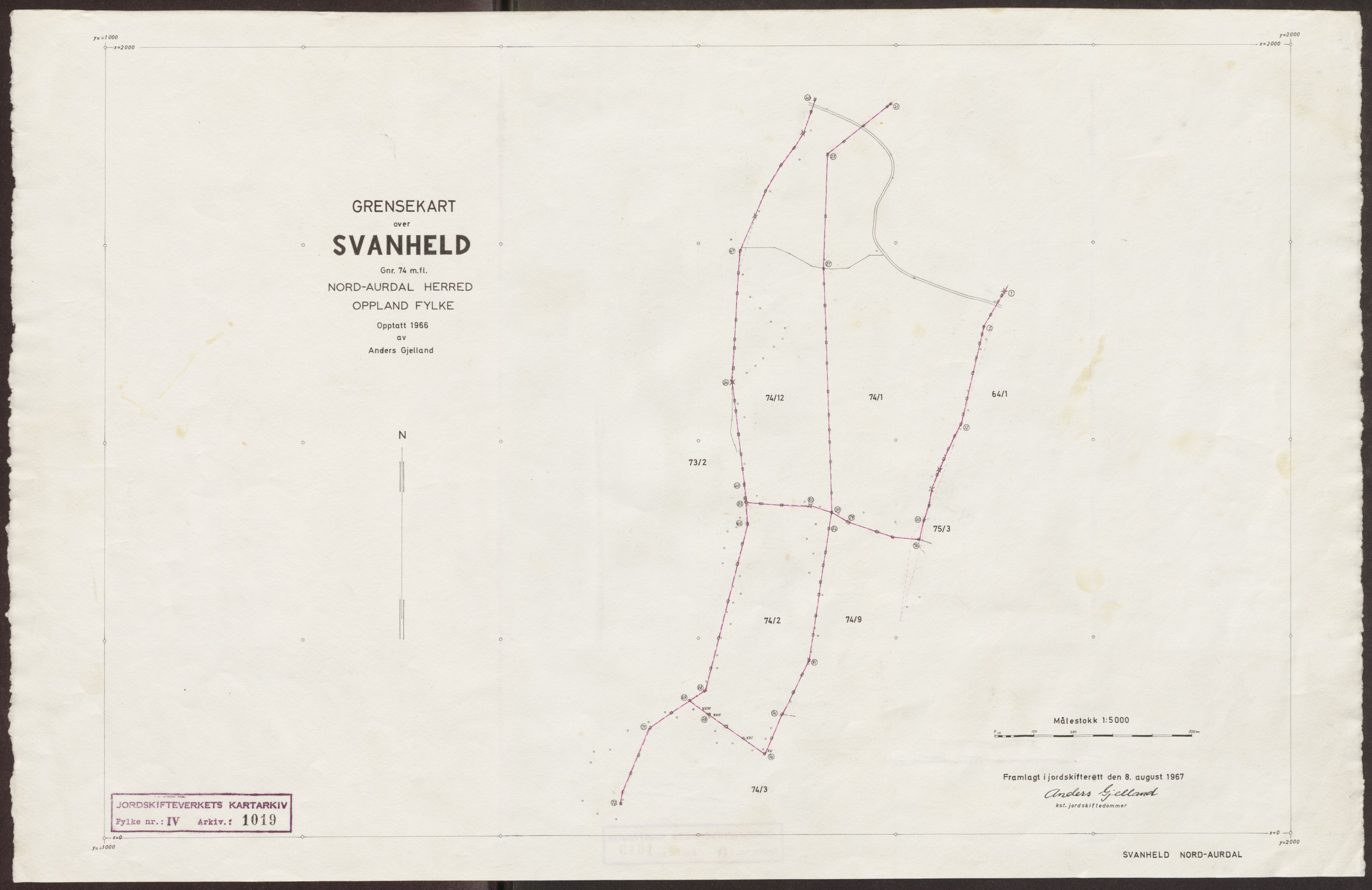 Jordskifteverkets kartarkiv, AV/RA-S-3929/T, 1859-1988, s. 1279