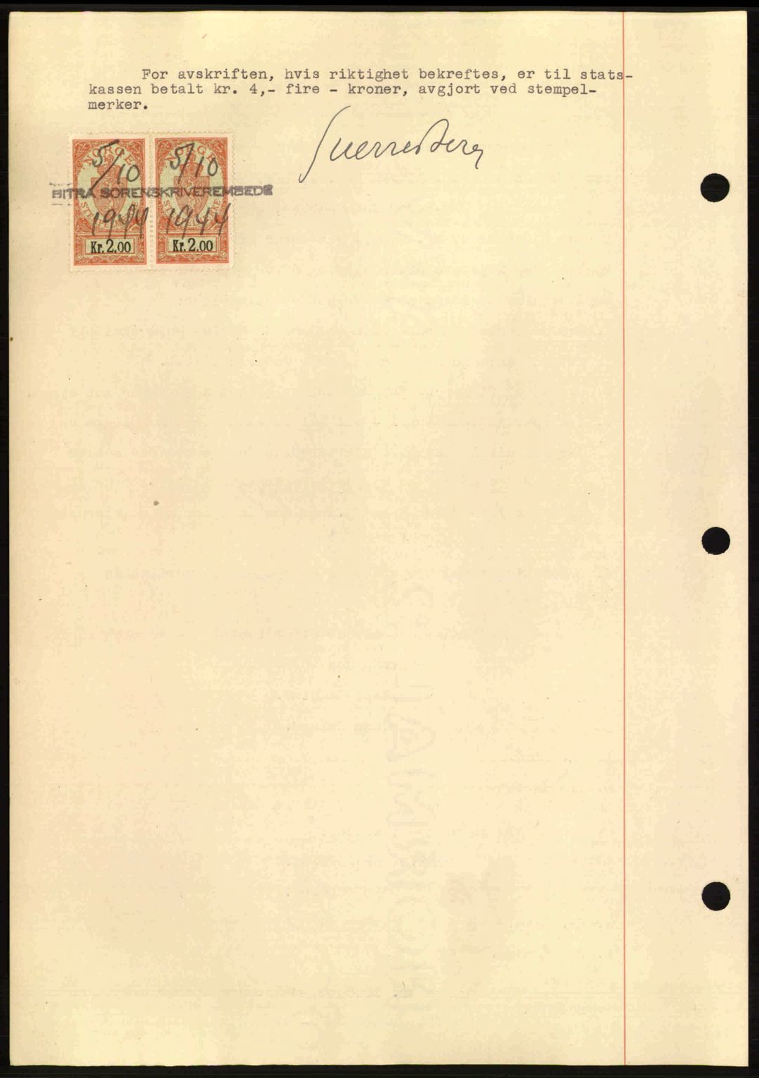 Hitra sorenskriveri, AV/SAT-A-0018/2/2C/2Ca: Pantebok nr. B1, 1939-1949, Dagboknr: 655/1944