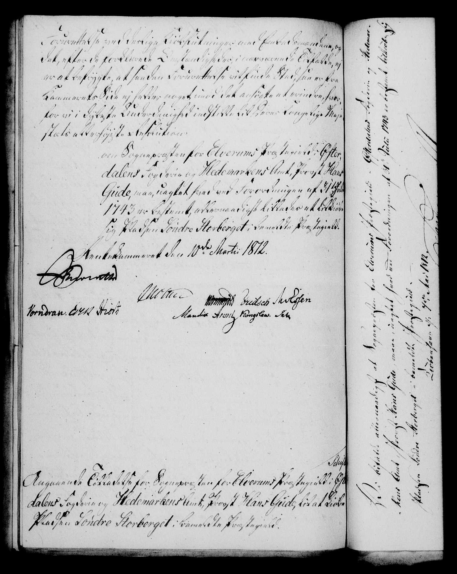 Rentekammeret, Kammerkanselliet, RA/EA-3111/G/Gf/Gfa/L0094: Norsk relasjons- og resolusjonsprotokoll (merket RK 52.94), 1812, s. 155