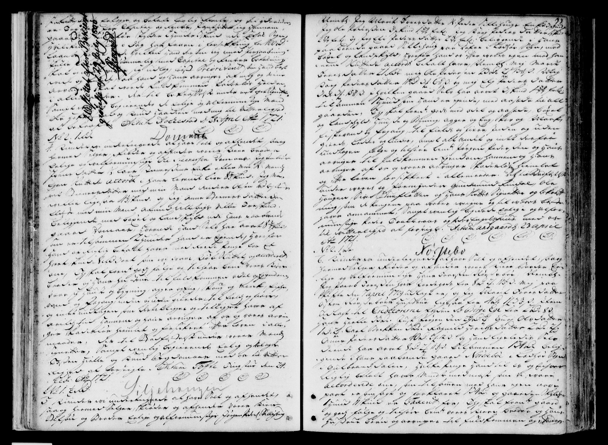 Sorenskriverier i Gudbrandsdalen, SAH/TING-036/H/Hb/L0001: Pantebok nr. 1, 1720-1726, s. 33