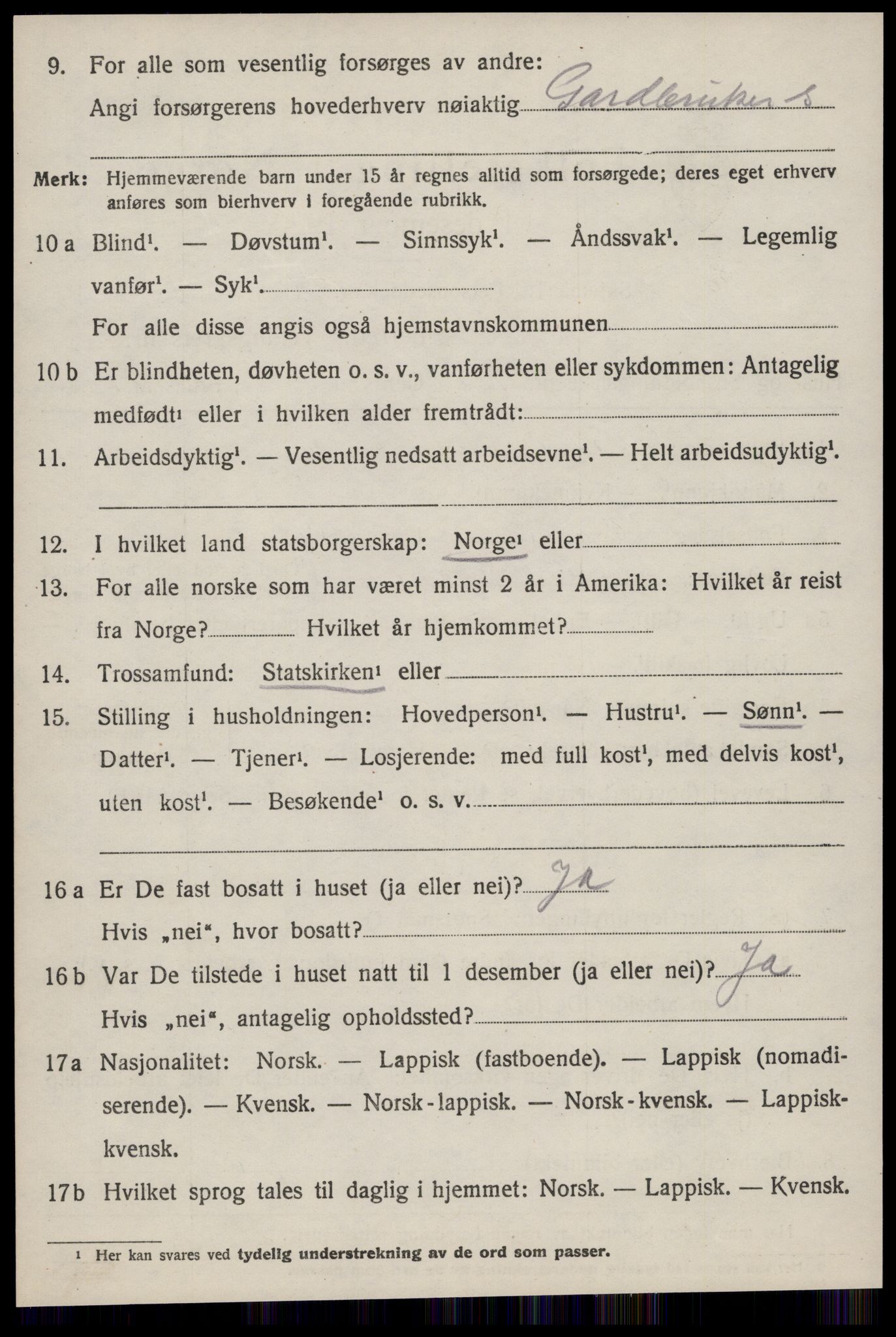 SAT, Folketelling 1920 for 1625 Stadsbygd herred, 1920, s. 685