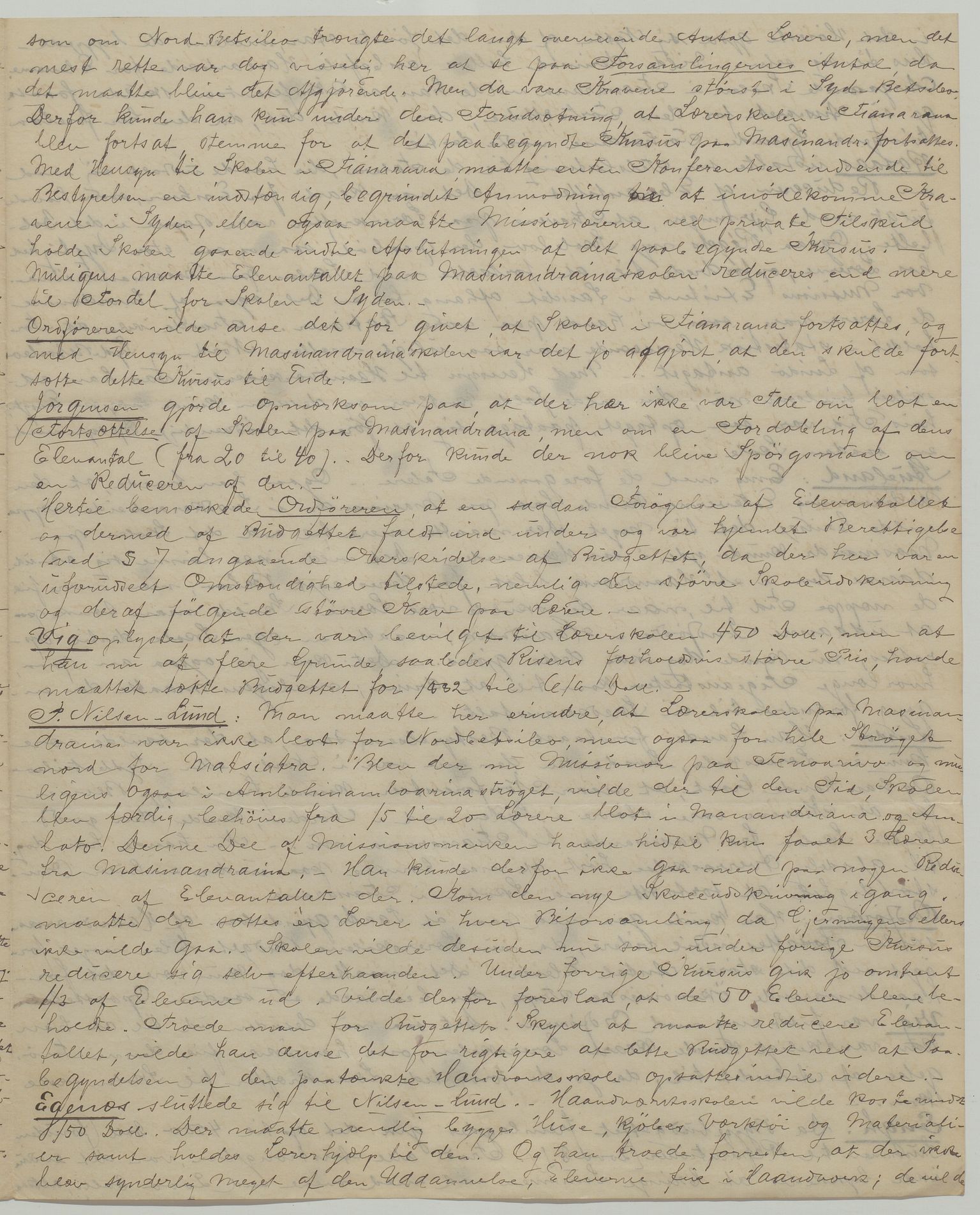 Det Norske Misjonsselskap - hovedadministrasjonen, VID/MA-A-1045/D/Da/Daa/L0035/0012: Konferansereferat og årsberetninger / Konferansereferat fra Madagaskar Innland., 1881