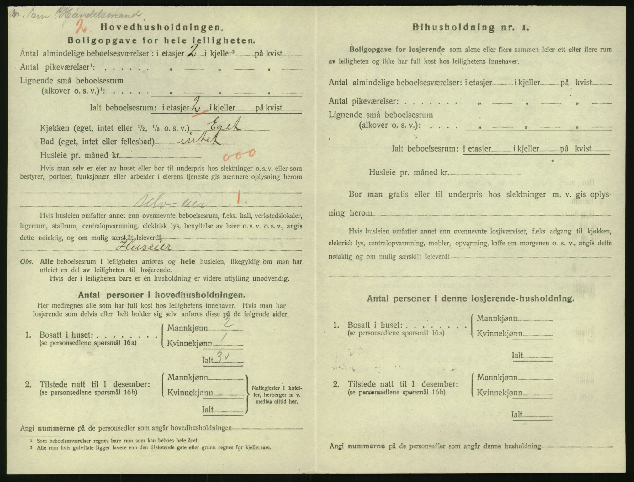SAK, Folketelling 1920 for 0901 Risør kjøpstad, 1920, s. 2038