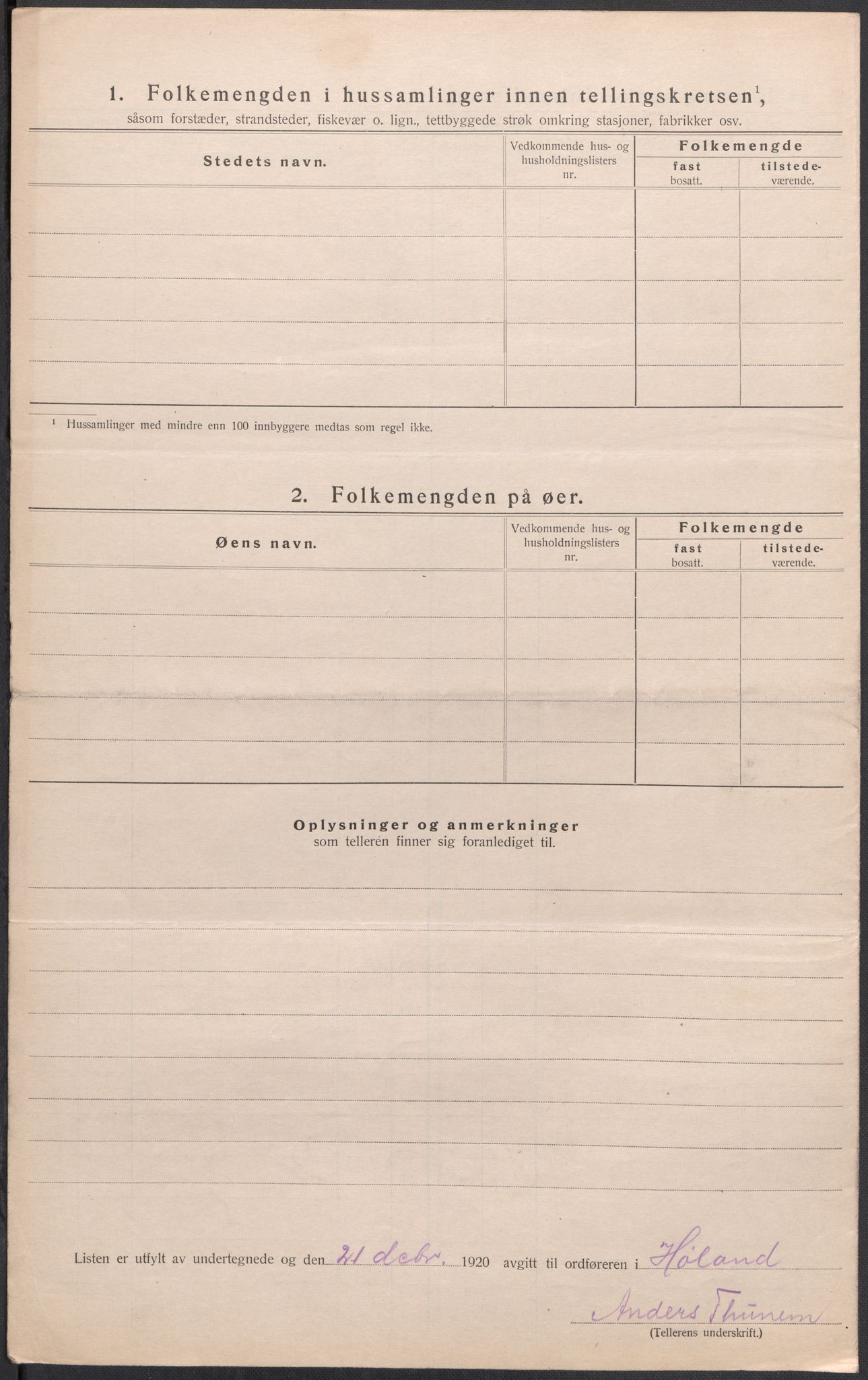 SAO, Folketelling 1920 for 0221 Høland herred, 1920, s. 24