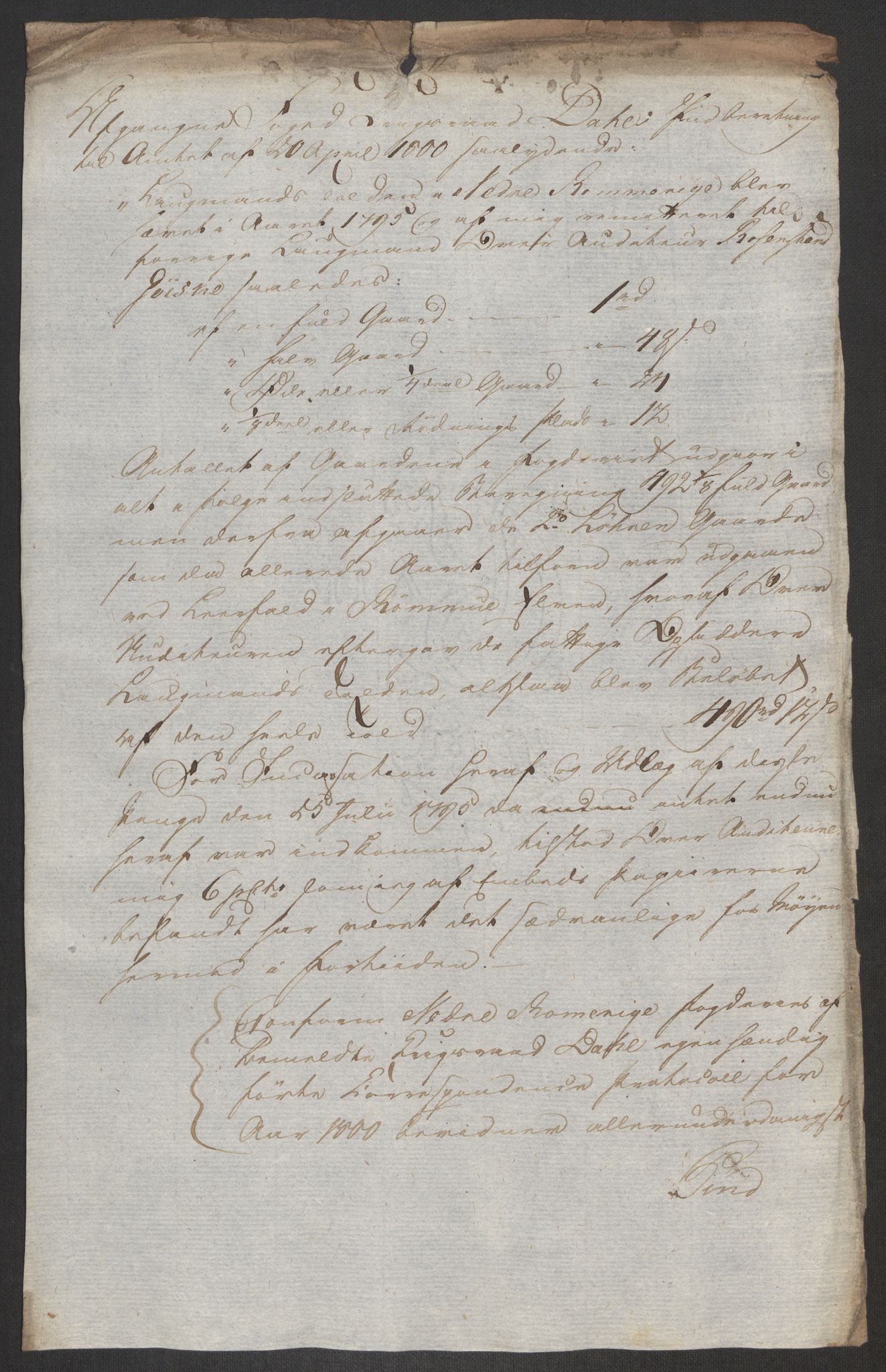 Rentekammeret inntil 1814, Reviderte regnskaper, Fogderegnskap, RA/EA-4092/R11/L0679: Fogderegnskap Nedre Romerike, 1803, s. 766