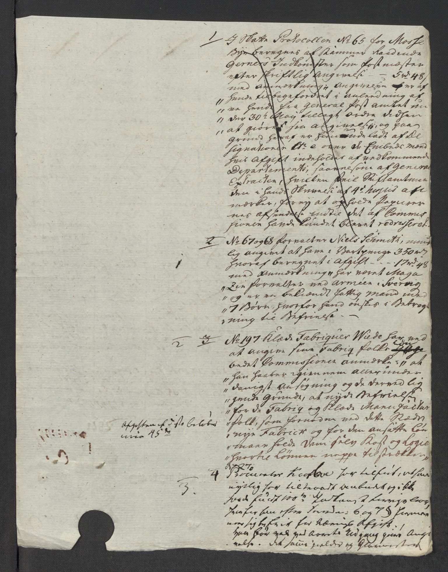 Rentekammeret inntil 1814, Reviderte regnskaper, Mindre regnskaper, AV/RA-EA-4068/Rf/Rfe/L0024: Modum Blåfarvevverk, Molde, Moss, 1789, s. 375