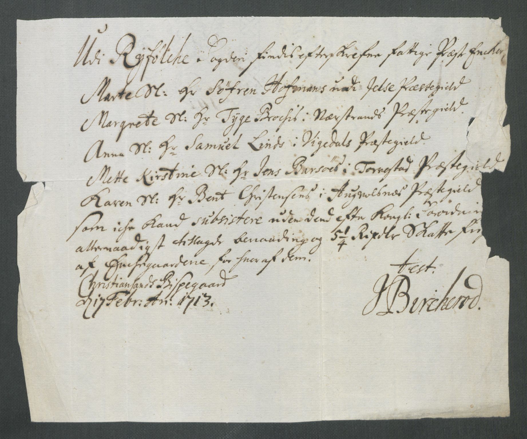 Rentekammeret inntil 1814, Reviderte regnskaper, Fogderegnskap, RA/EA-4092/R47/L2865: Fogderegnskap Ryfylke, 1712, s. 276