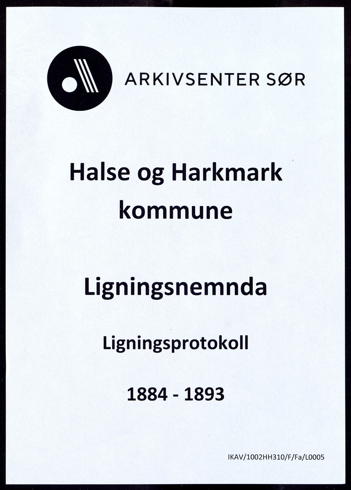 Halse og Harkmark kommune - Ligningsnemda, IKAV/1002HH310/F/Fa/L0005: Ligningsprotokoll, Halse, 1884-1893