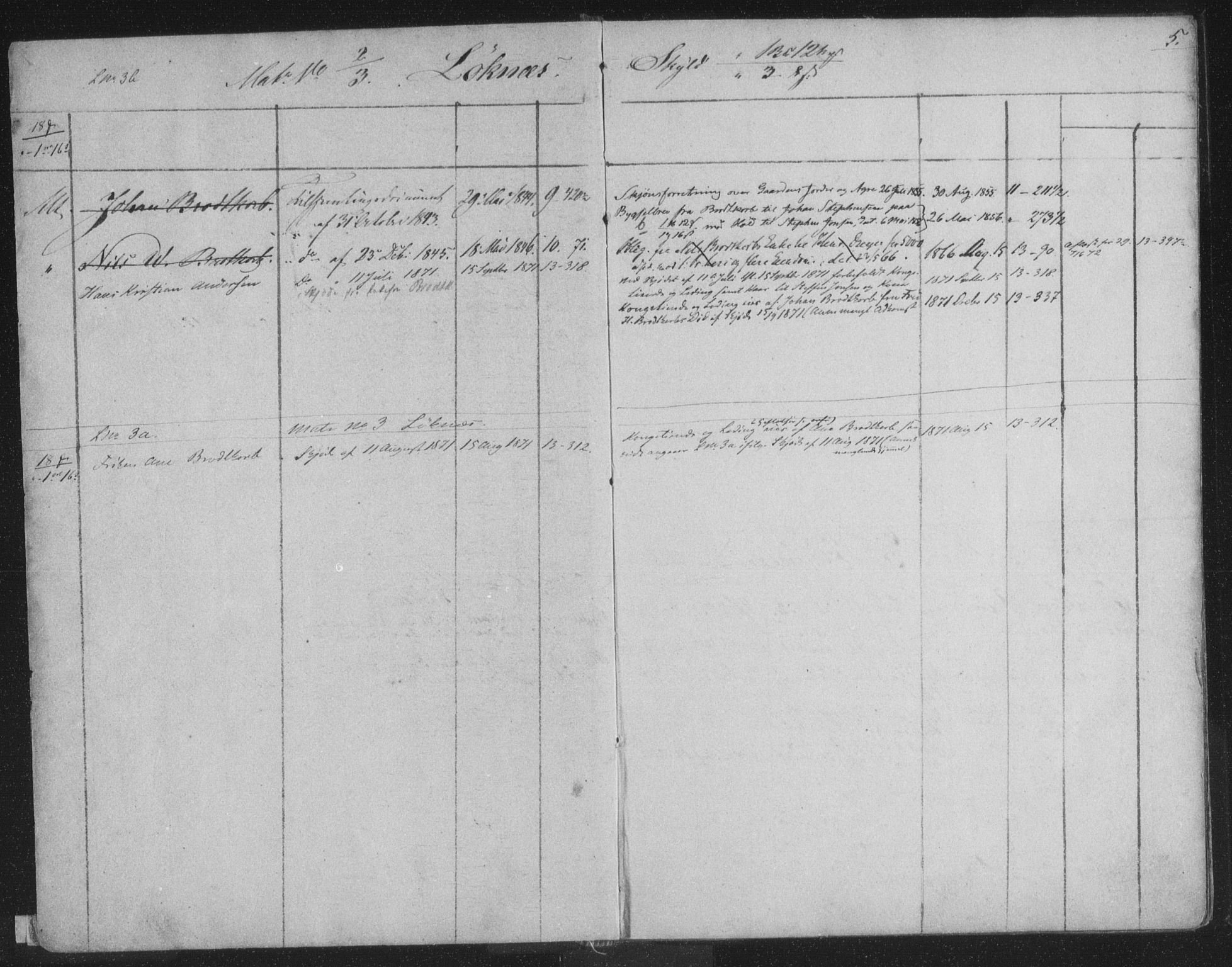 Søndre Helgeland sorenskriveri, SAT/A-4575/1/2/2A/2Aa/L0009: Panteregister nr. 9, 1794-1874, s. 5