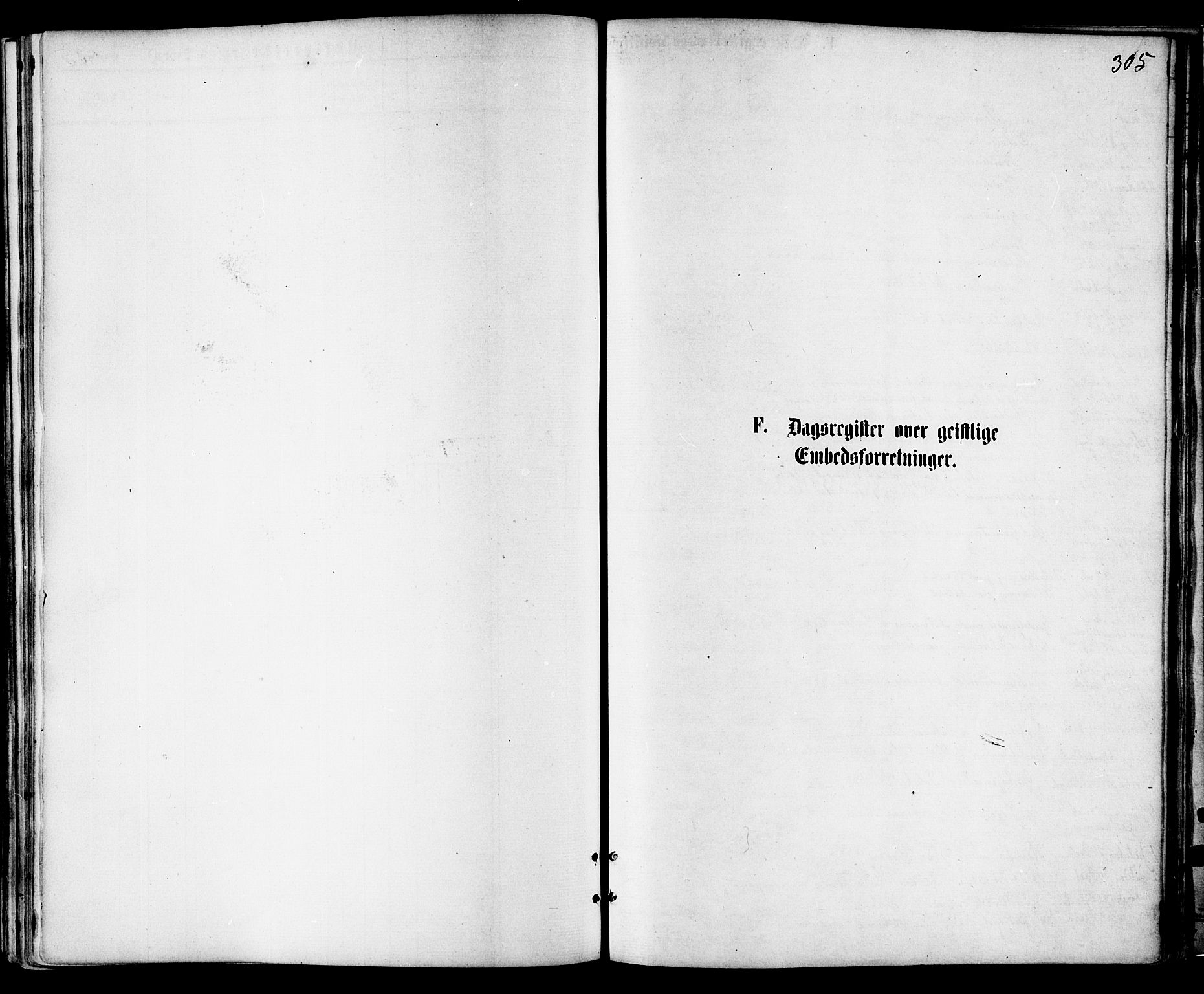Ministerialprotokoller, klokkerbøker og fødselsregistre - Nordland, SAT/A-1459/810/L0148: Ministerialbok nr. 810A09 /1, 1874-1884, s. 305