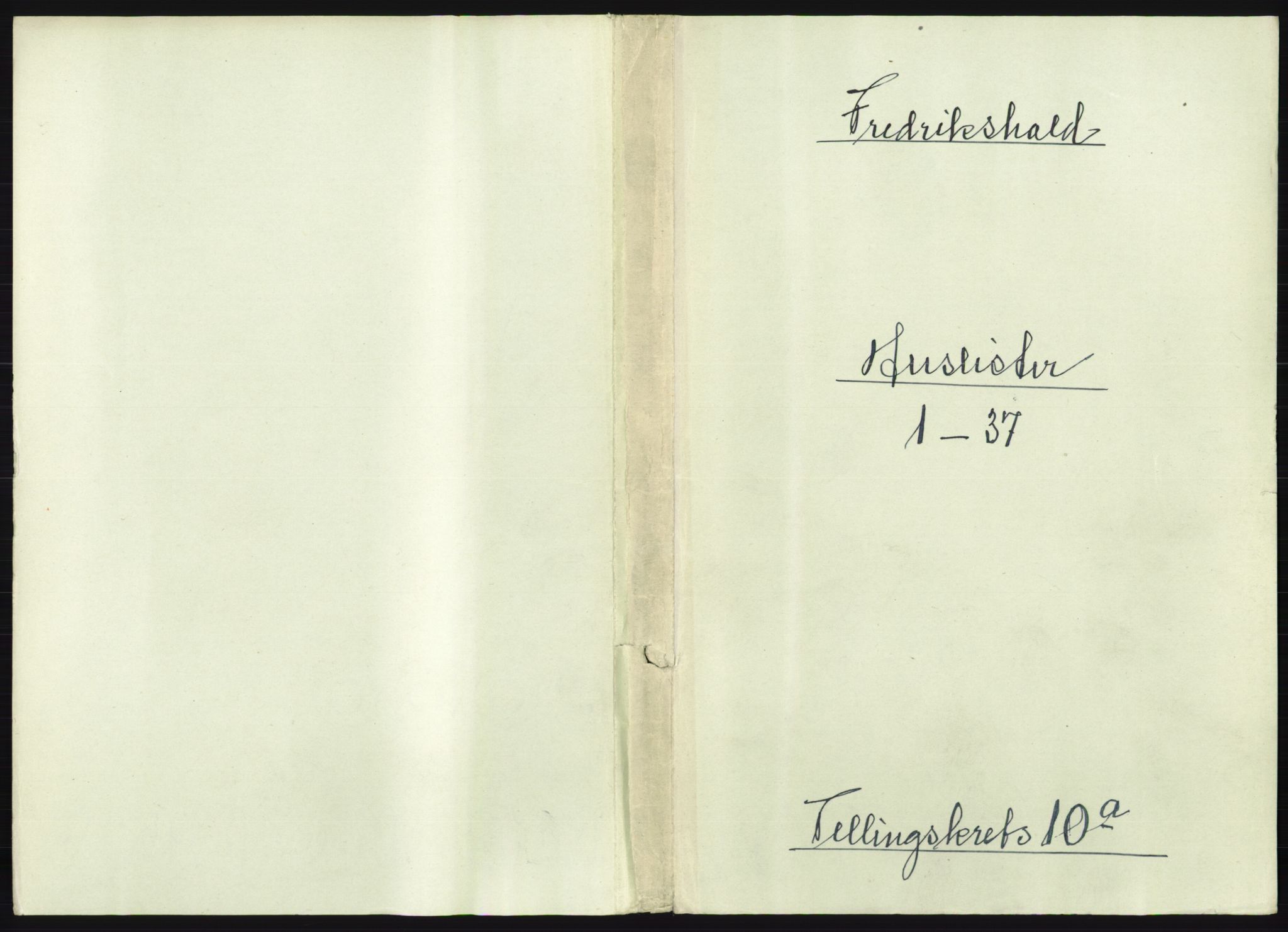 RA, Folketelling 1891 for 0101 Fredrikshald kjøpstad, 1891, s. 920