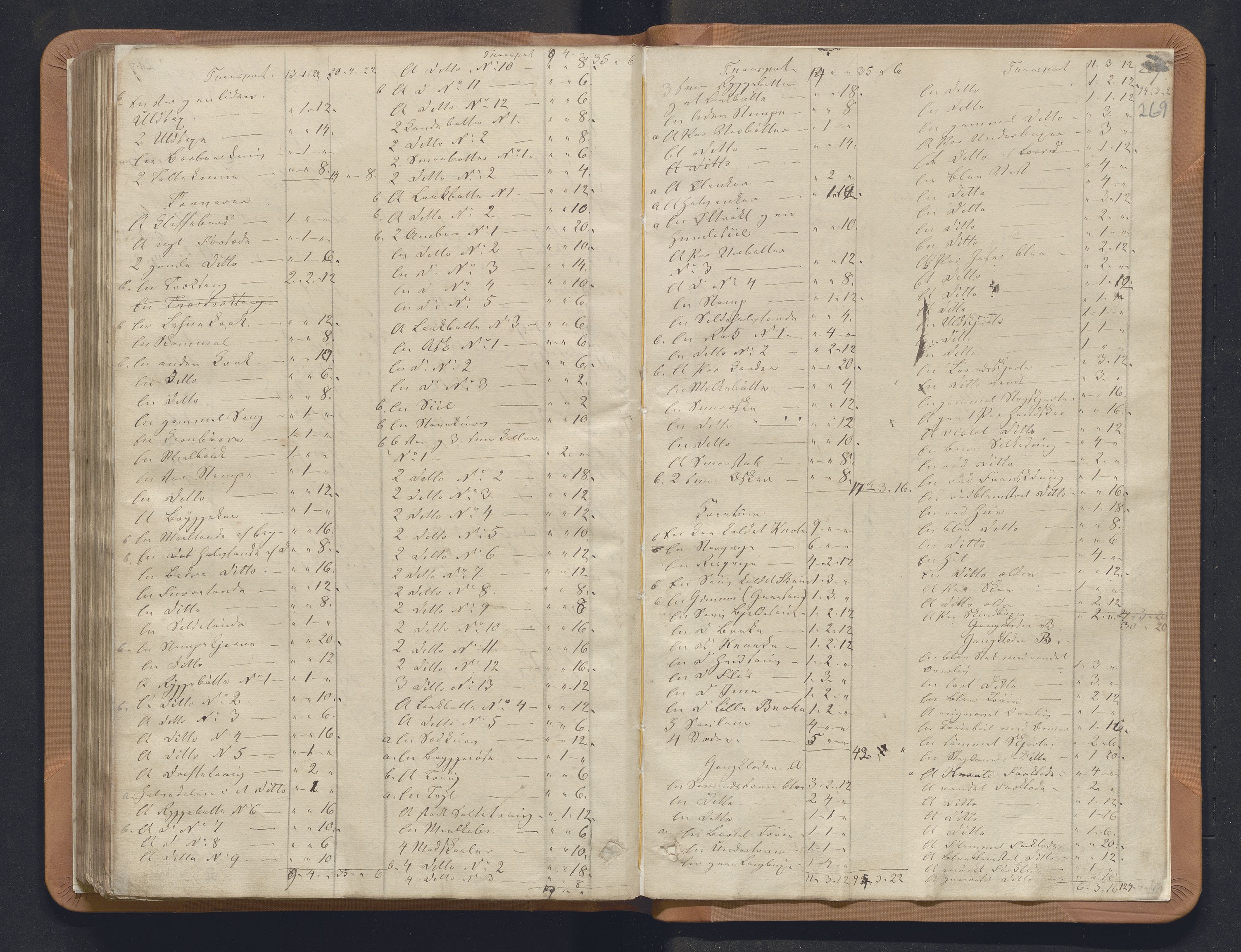 Nordhordland sorenskrivar, AV/SAB-A-2901/1/H/Hb/L0011: Registreringsprotokollar, 1862-1867, s. 268-269