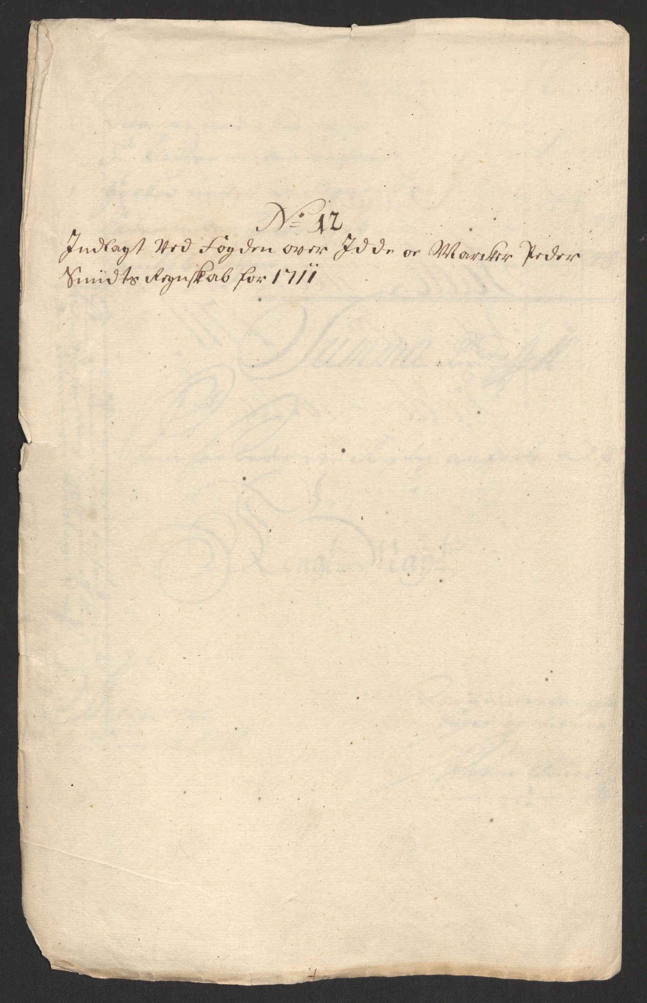 Rentekammeret inntil 1814, Reviderte regnskaper, Fogderegnskap, AV/RA-EA-4092/R01/L0020: Fogderegnskap Idd og Marker, 1711, s. 94