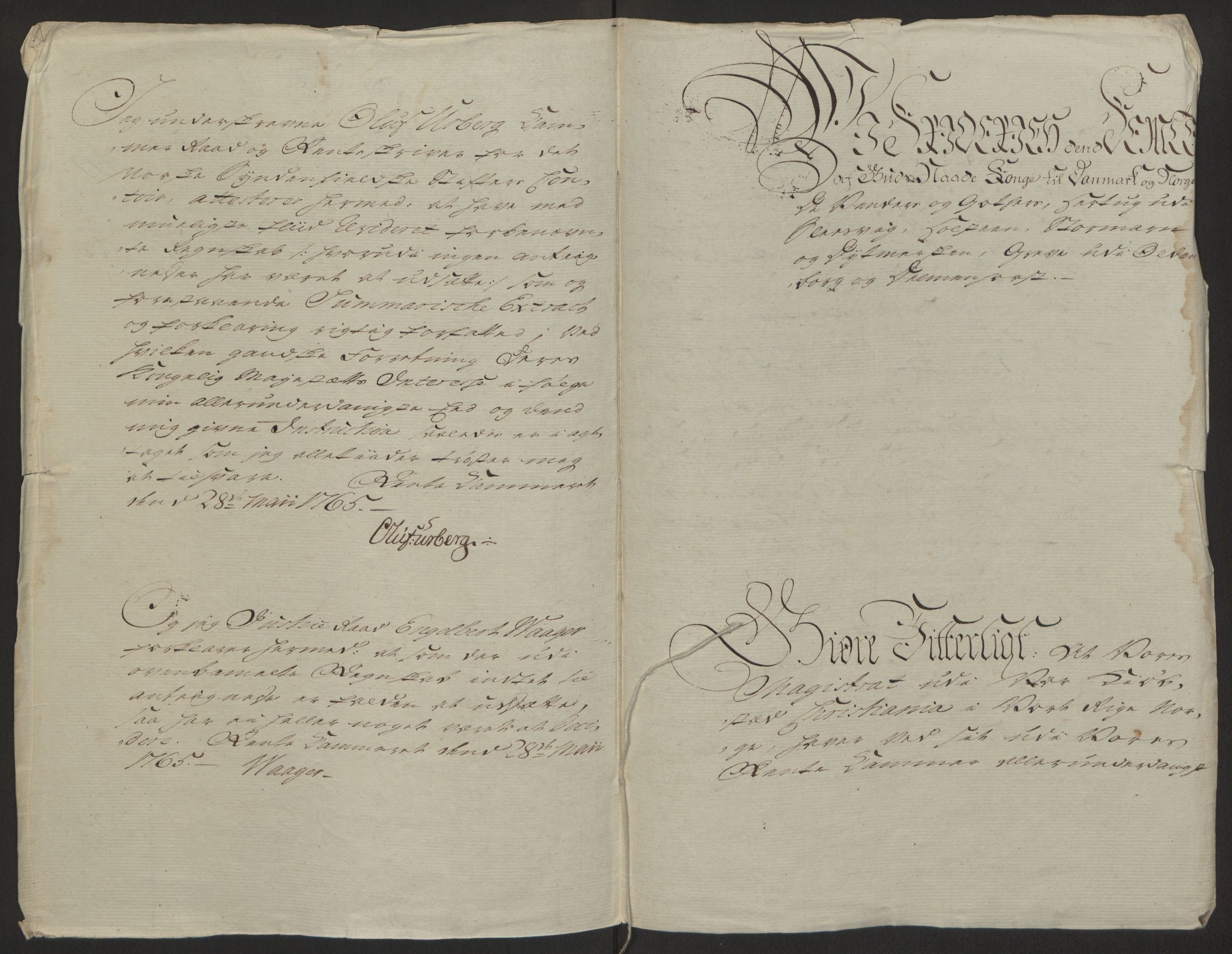 Rentekammeret inntil 1814, Reviderte regnskaper, Byregnskaper, AV/RA-EA-4066/R/Re/L0071/0001: [E13] Kontribusjonsregnskap / Ekstraskatt, 1762, s. 11