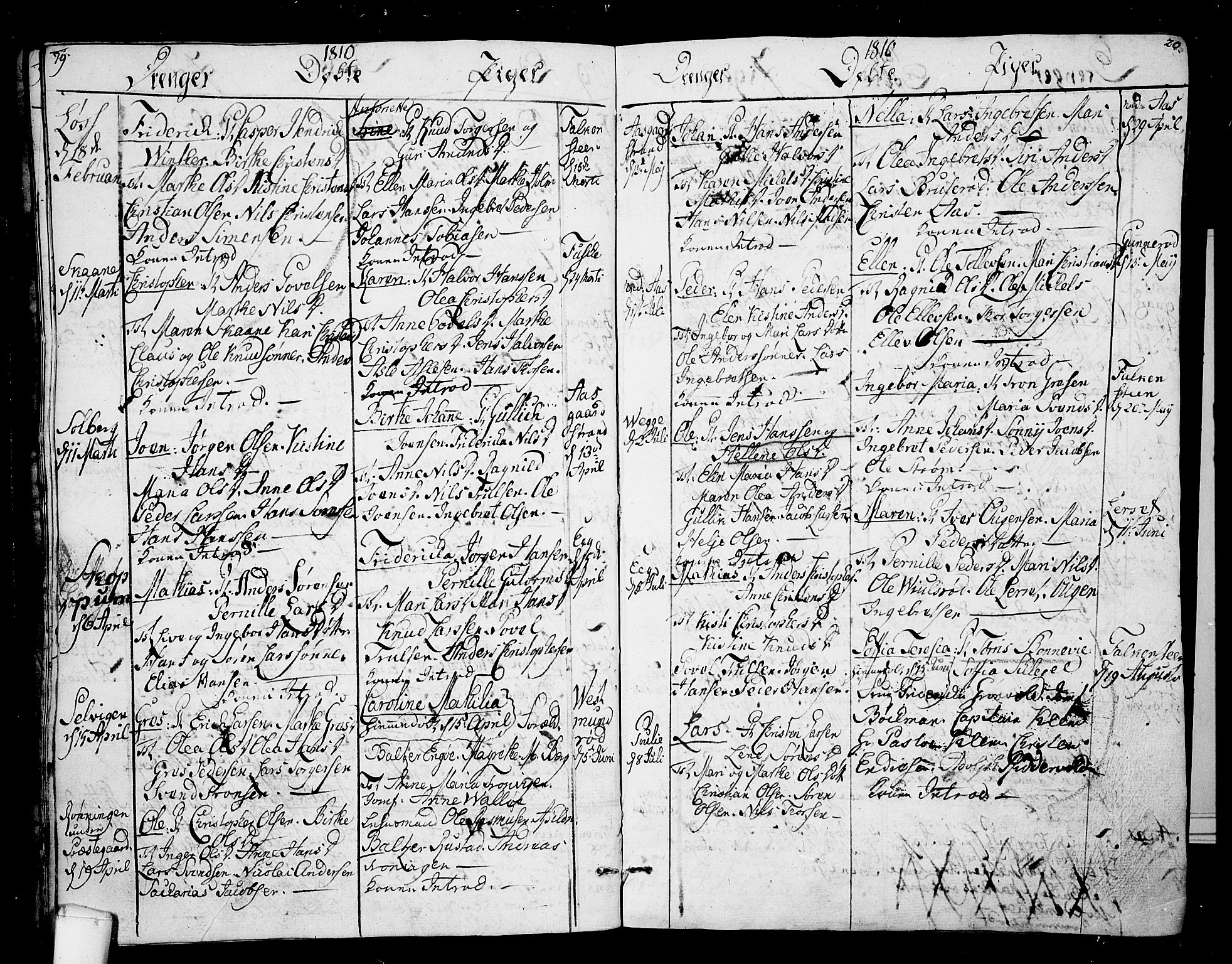 Borre kirkebøker, AV/SAKO-A-338/F/Fa/L0003: Ministerialbok nr. I 3, 1807-1814, s. 19-20