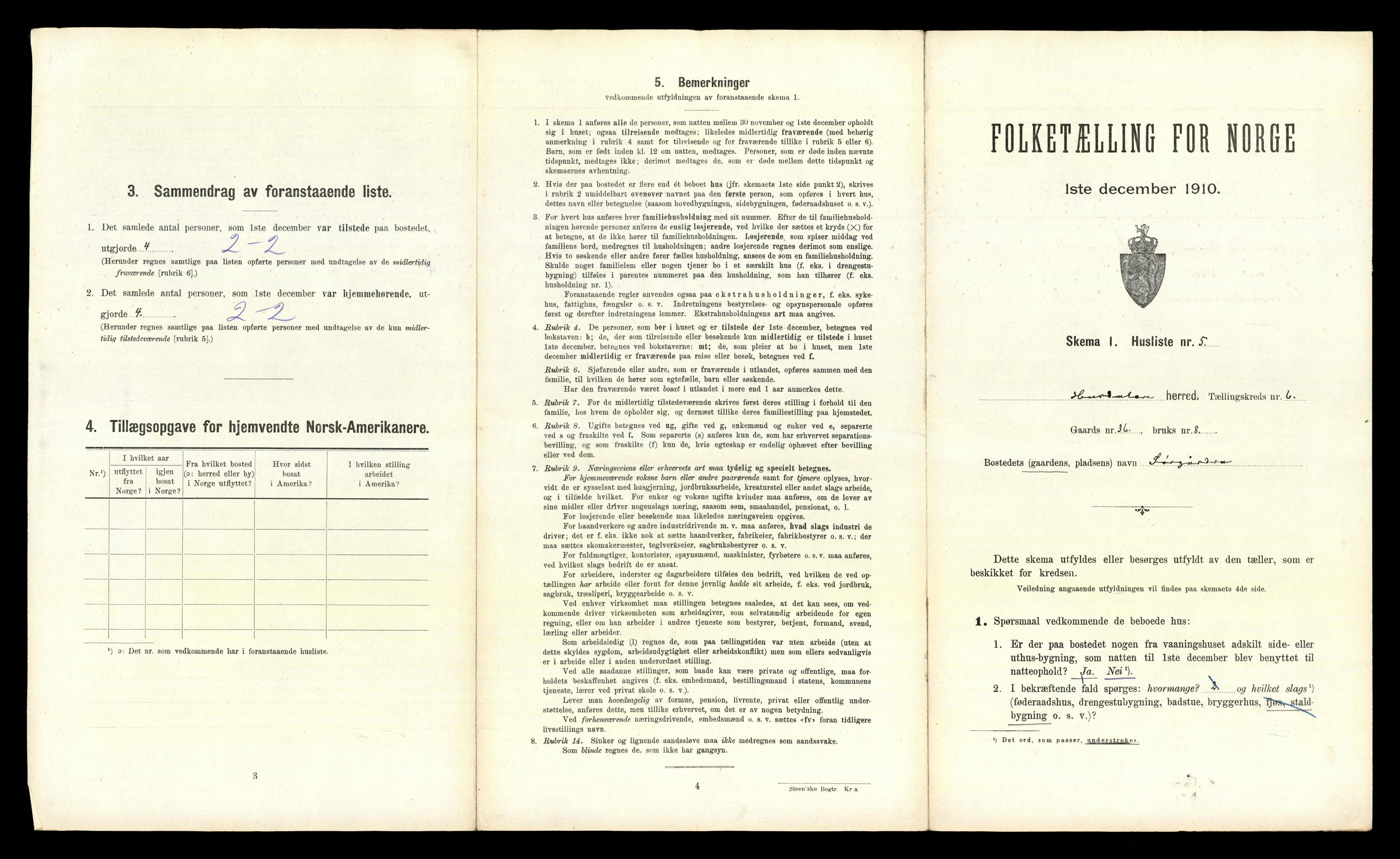 RA, Folketelling 1910 for 0239 Hurdal herred, 1910, s. 614