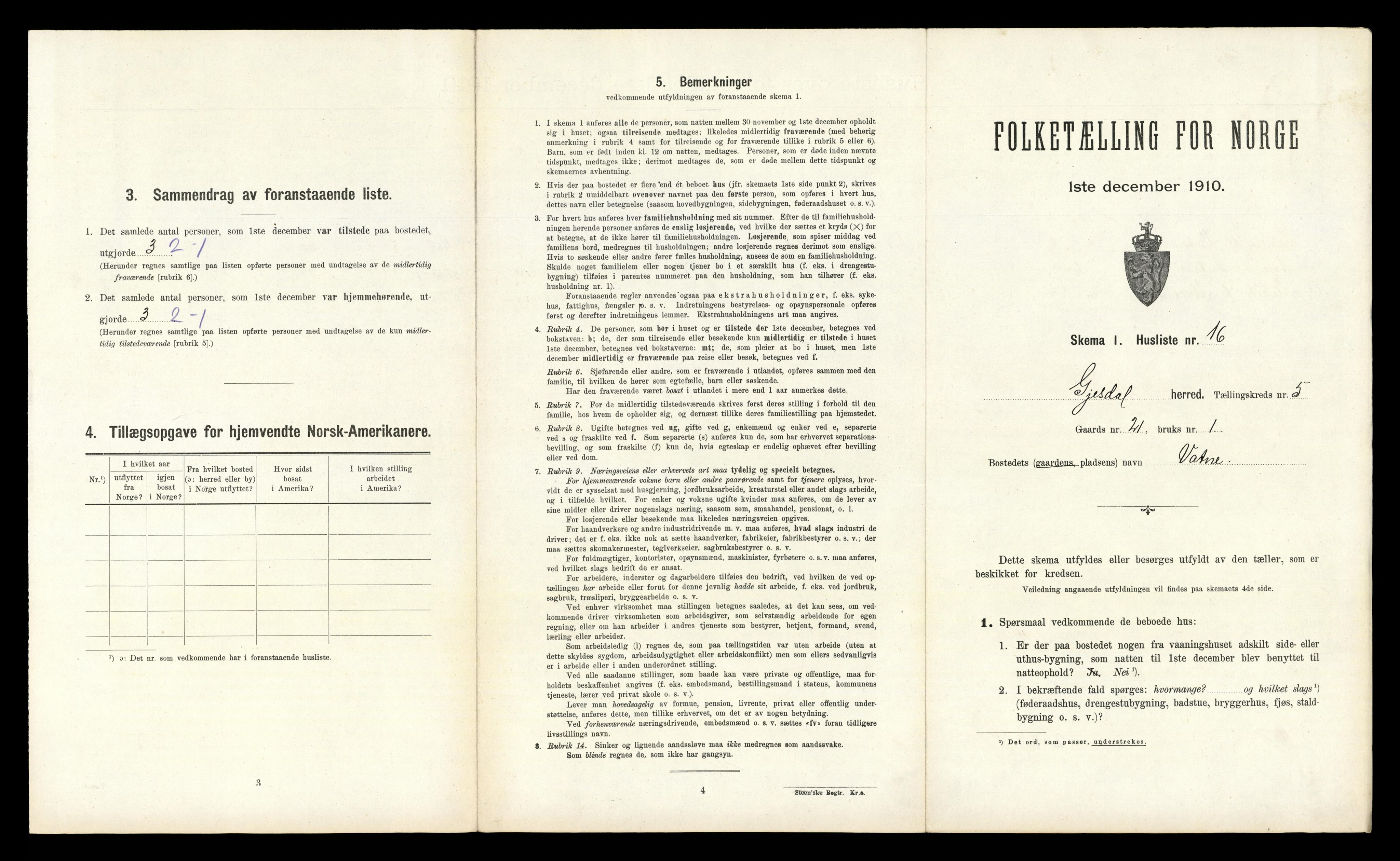 RA, Folketelling 1910 for 1122 Gjesdal herred, 1910, s. 488