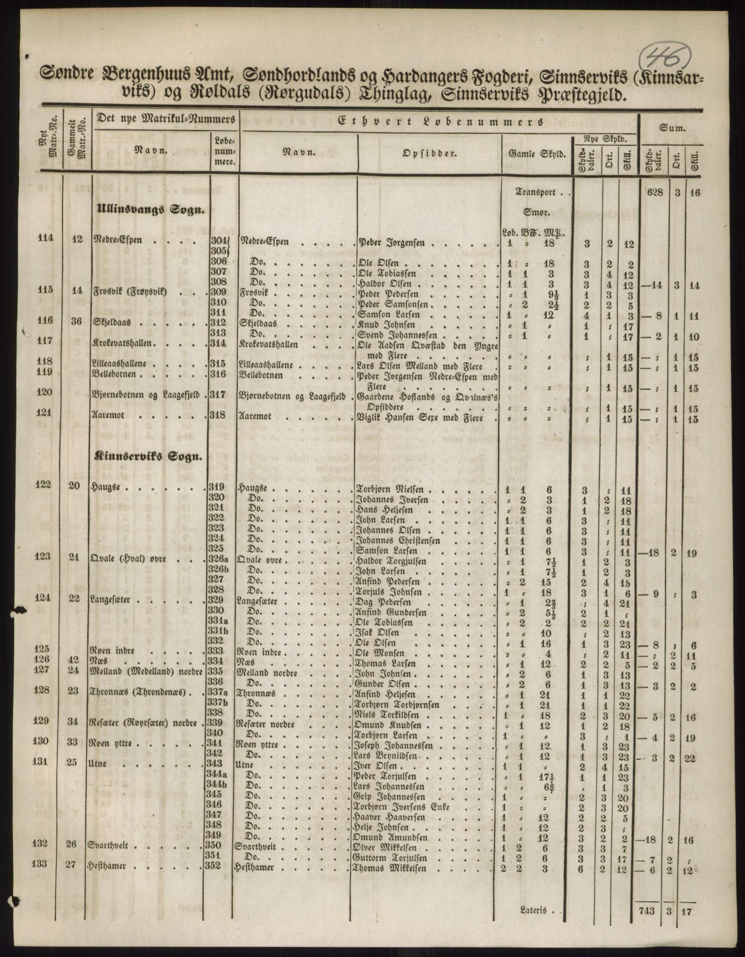 Andre publikasjoner, PUBL/PUBL-999/0002/0011: Bind 11 - Søndre Bergenhus amt: Sunnhordland og Hardanger fogderi, Stamhuset Rosendals gods og Lyse klosters gods, 1838, s. 79