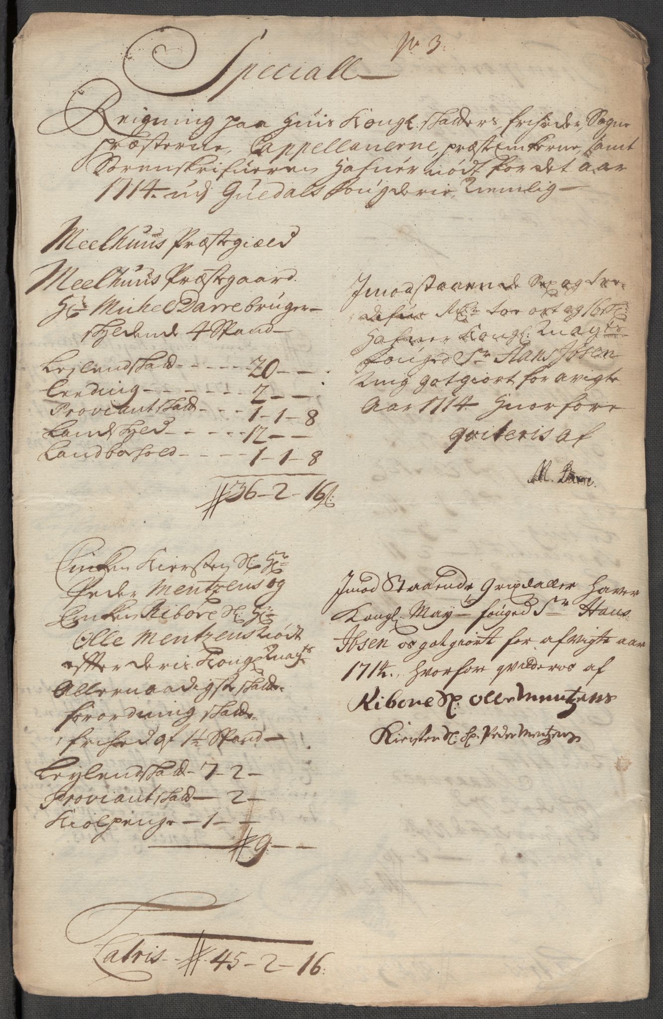 Rentekammeret inntil 1814, Reviderte regnskaper, Fogderegnskap, RA/EA-4092/R60/L3965: Fogderegnskap Orkdal og Gauldal, 1714, s. 488