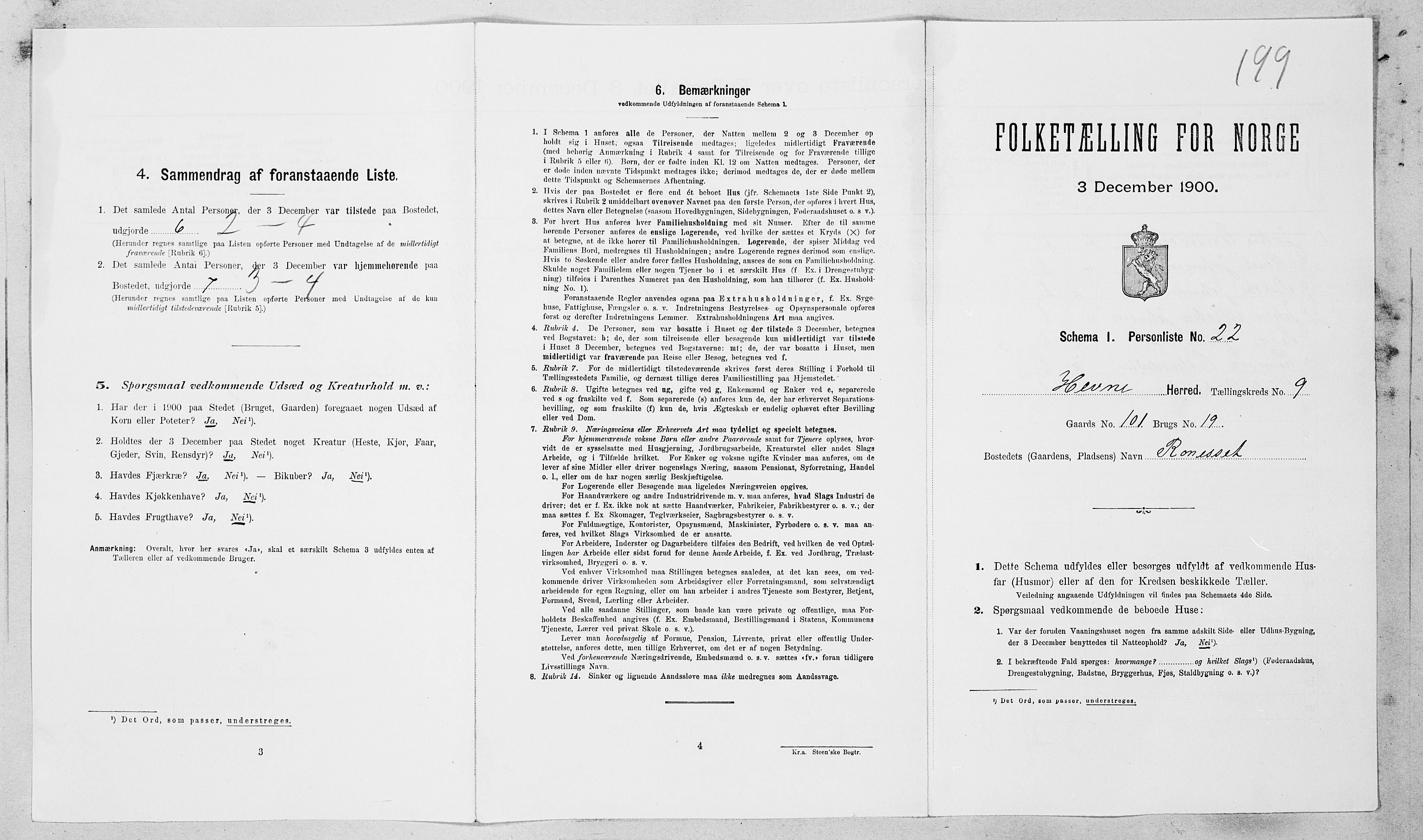SAT, Folketelling 1900 for 1612 Hemne herred, 1900, s. 1115