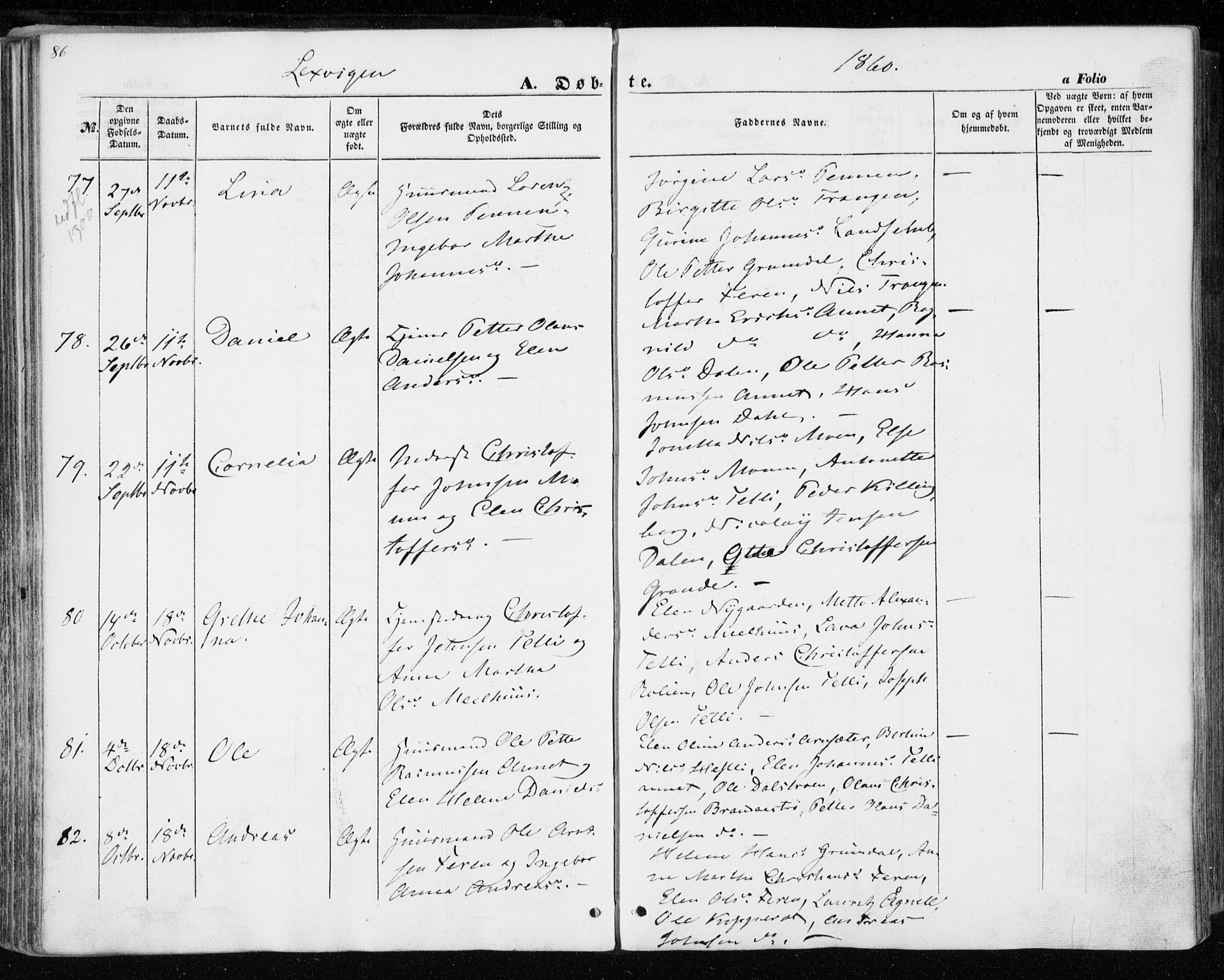 Ministerialprotokoller, klokkerbøker og fødselsregistre - Nord-Trøndelag, SAT/A-1458/701/L0008: Ministerialbok nr. 701A08 /1, 1854-1863, s. 86