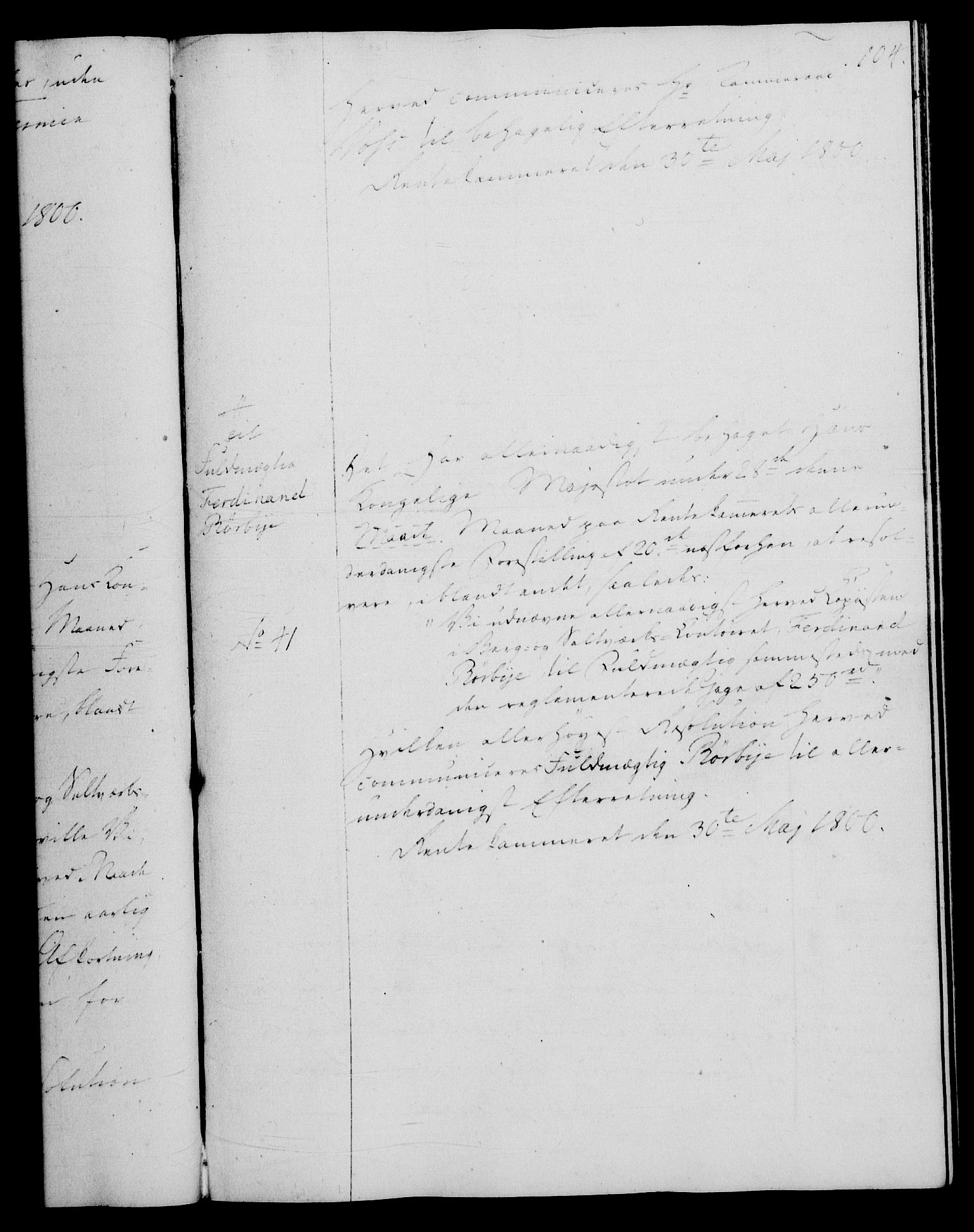 Rentekammeret, Renteskriverkontorene, RA/EA-3115/M/Mg/Mga/L0001: Ekspedisjonsprotokoll med register (merket RK 54.18), 1791-1814, s. 104