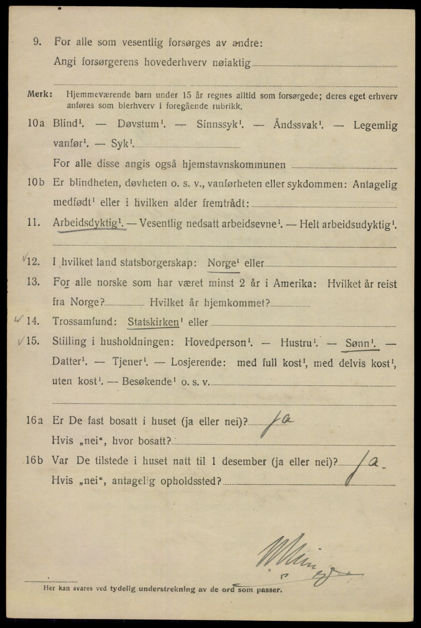 SAO, Folketelling 1920 for 0301 Kristiania kjøpstad, 1920, s. 169208