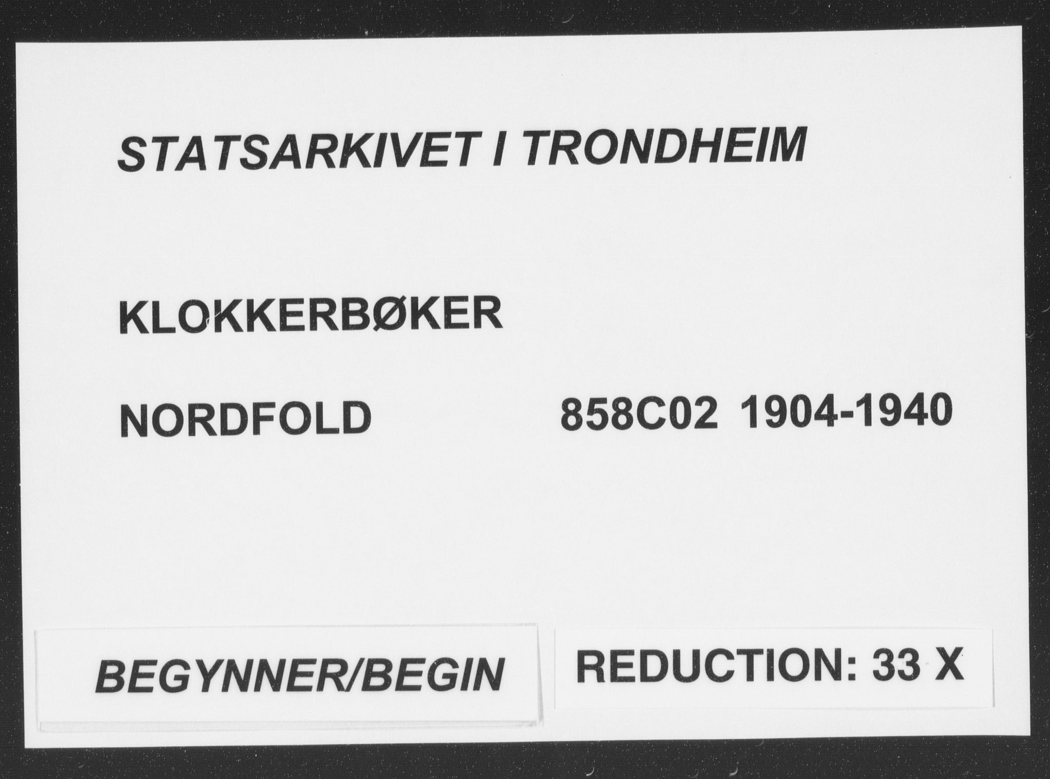 Ministerialprotokoller, klokkerbøker og fødselsregistre - Nordland, AV/SAT-A-1459/858/L0835: Klokkerbok nr. 858C02, 1904-1940