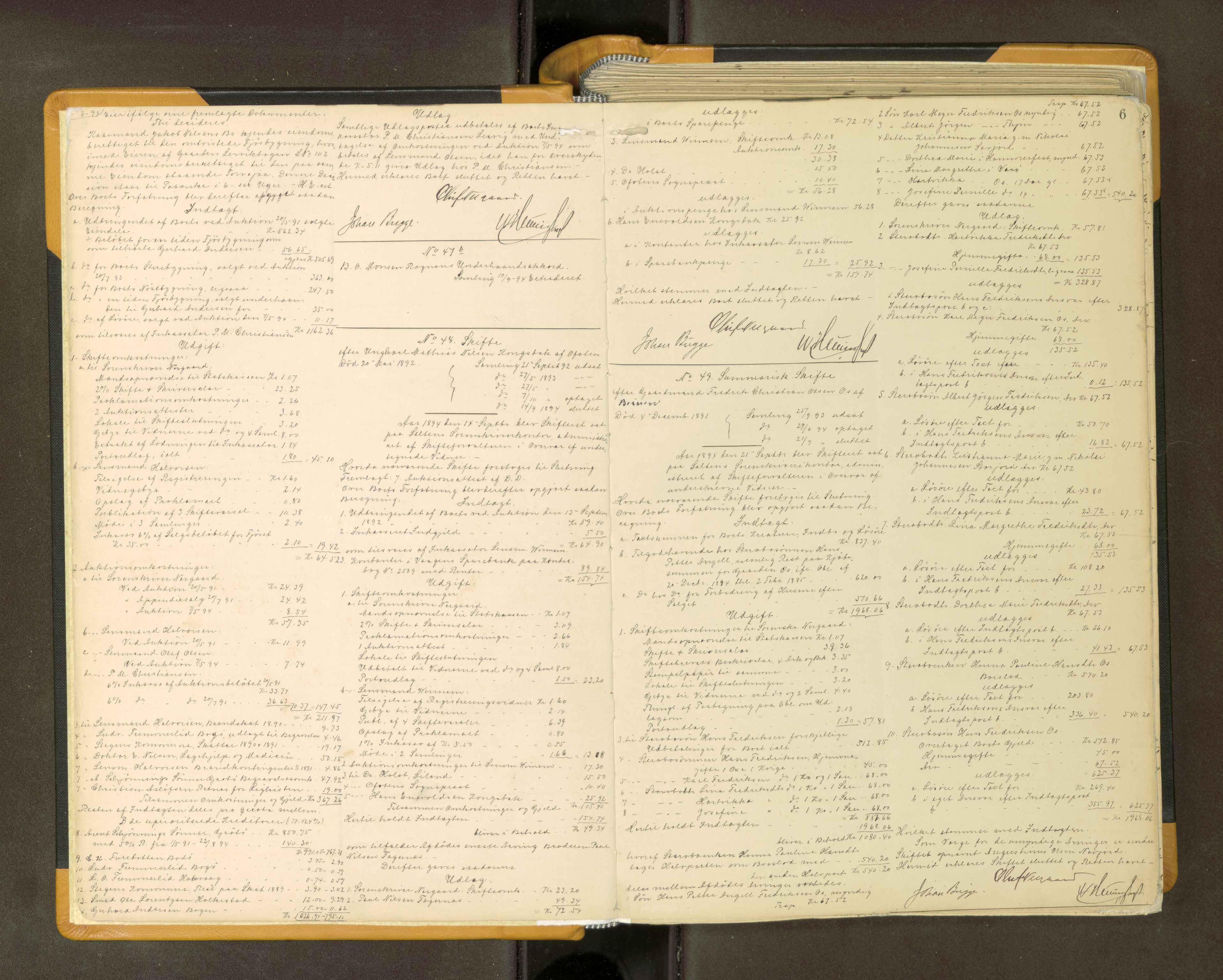 Salten sorenskriveri, AV/SAT-A-4578/1/3/3A/L0064: Skifteslutningsprotokoll, 1894-1912, s. 6