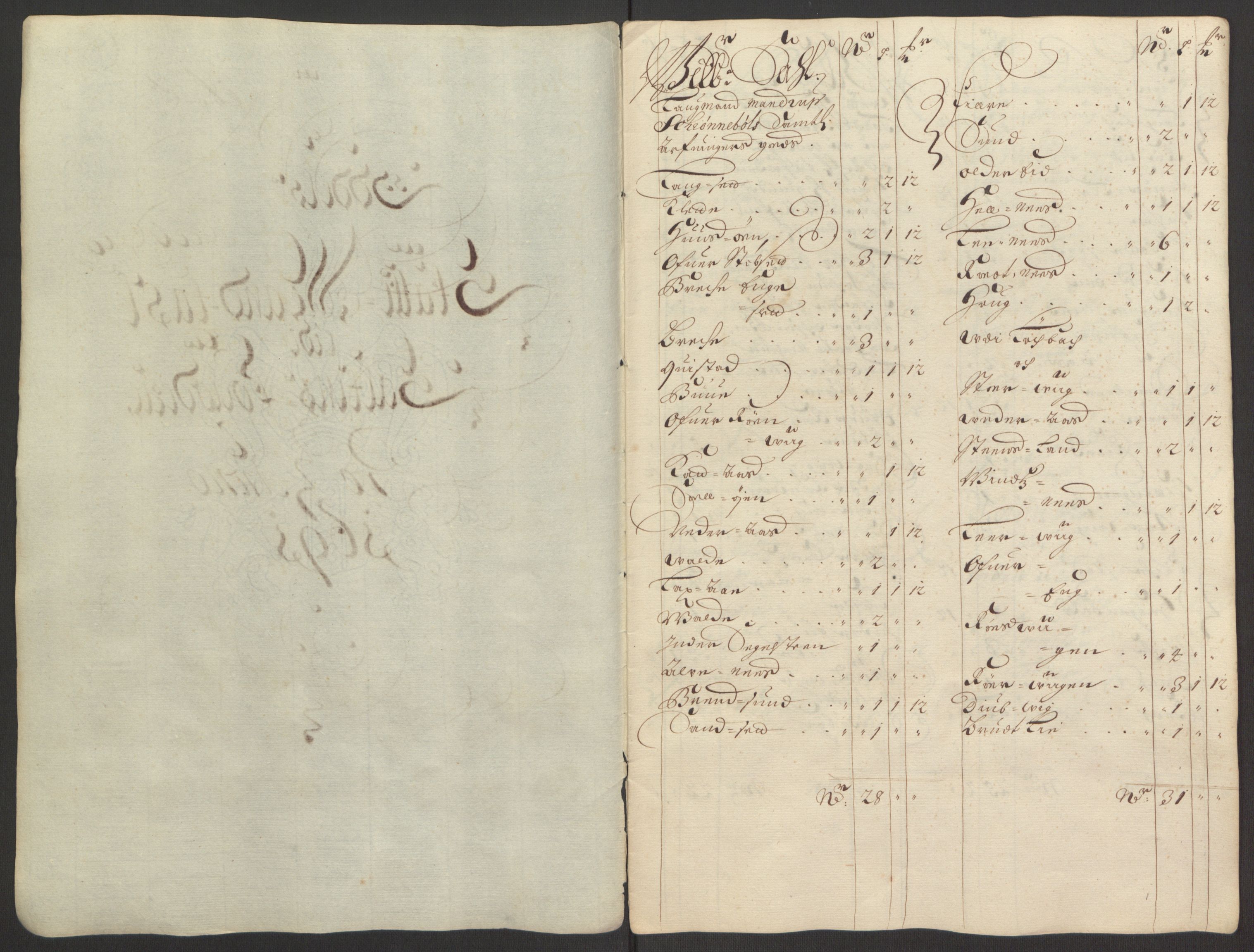 Rentekammeret inntil 1814, Reviderte regnskaper, Fogderegnskap, RA/EA-4092/R66/L4577: Fogderegnskap Salten, 1691-1693, s. 44