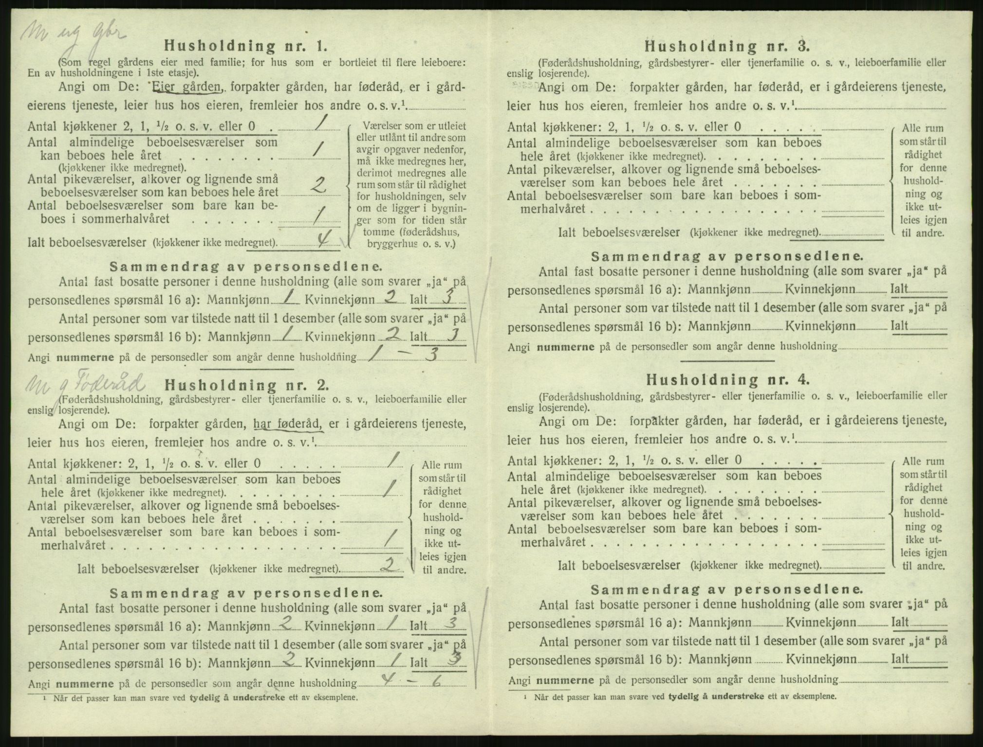 SAT, Folketelling 1920 for 1537 Voll herred, 1920, s. 28