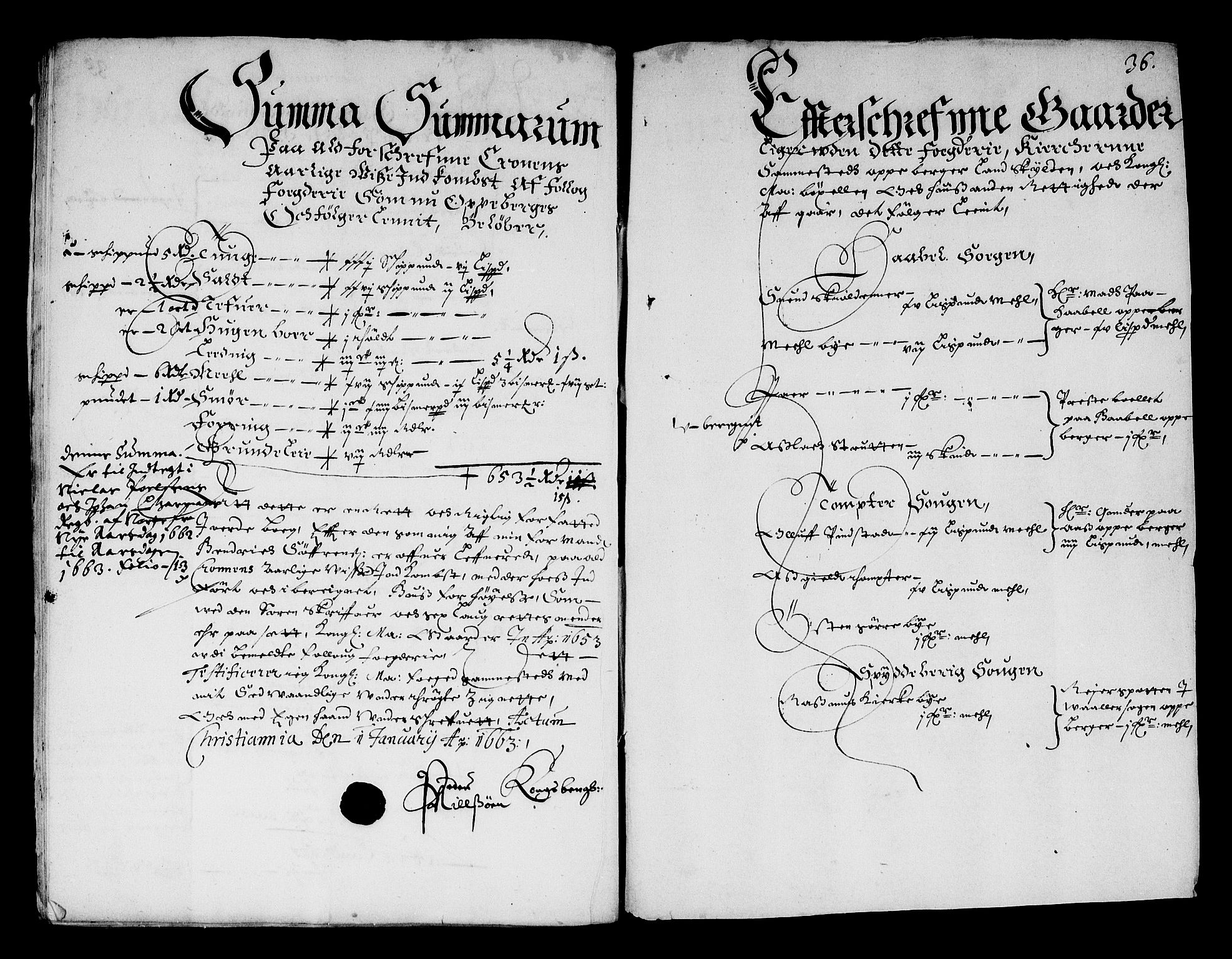 Rentekammeret inntil 1814, Reviderte regnskaper, Stiftamtstueregnskaper, Landkommissariatet på Akershus og Akershus stiftamt, AV/RA-EA-5869/R/Ra/L0009: Landkommissariatet på Akershus, 1662