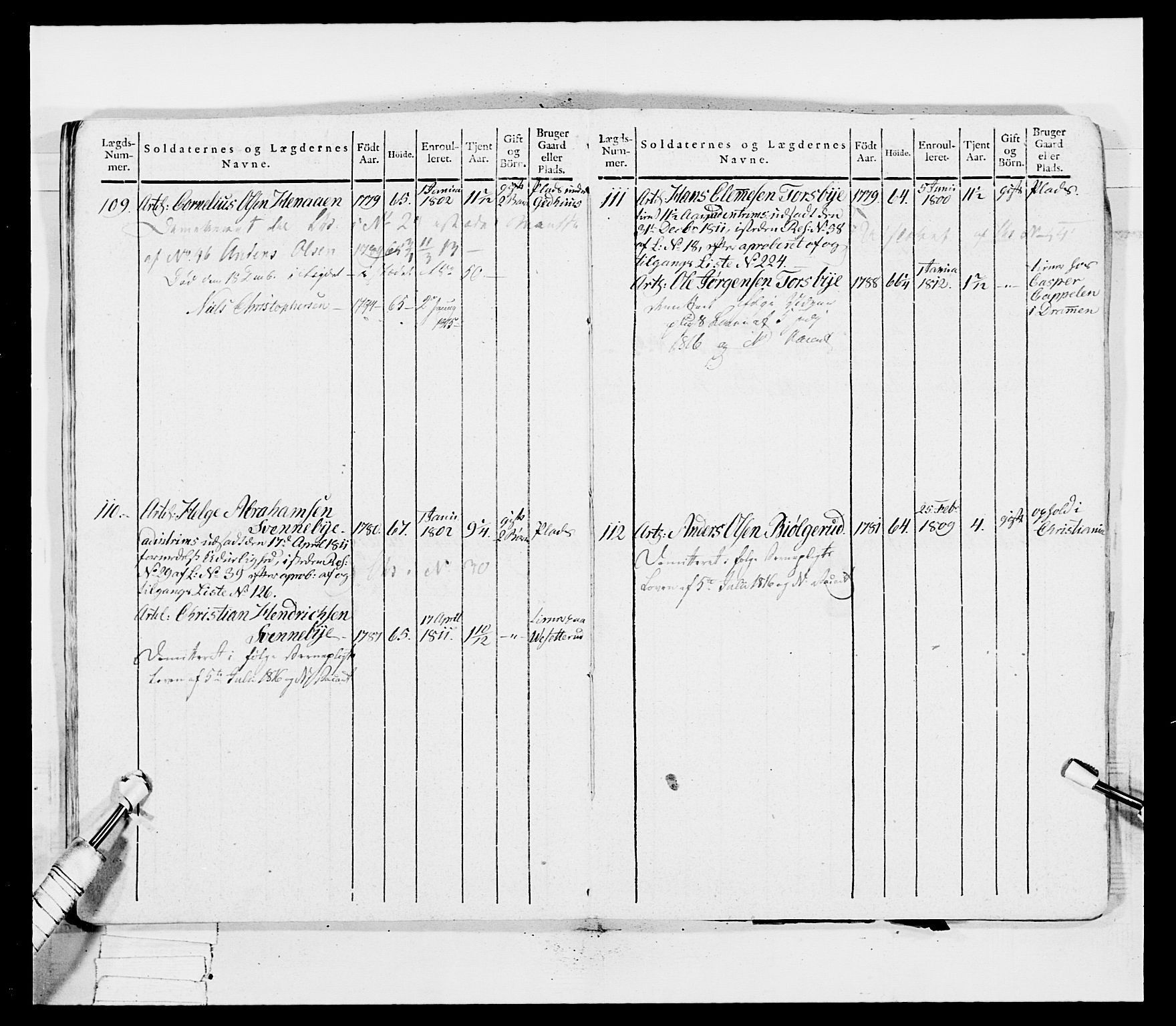 Generalitets- og kommissariatskollegiet, Det kongelige norske kommissariatskollegium, AV/RA-EA-5420/E/Eh/L0036a: Nordafjelske gevorbne infanteriregiment, 1813, s. 279