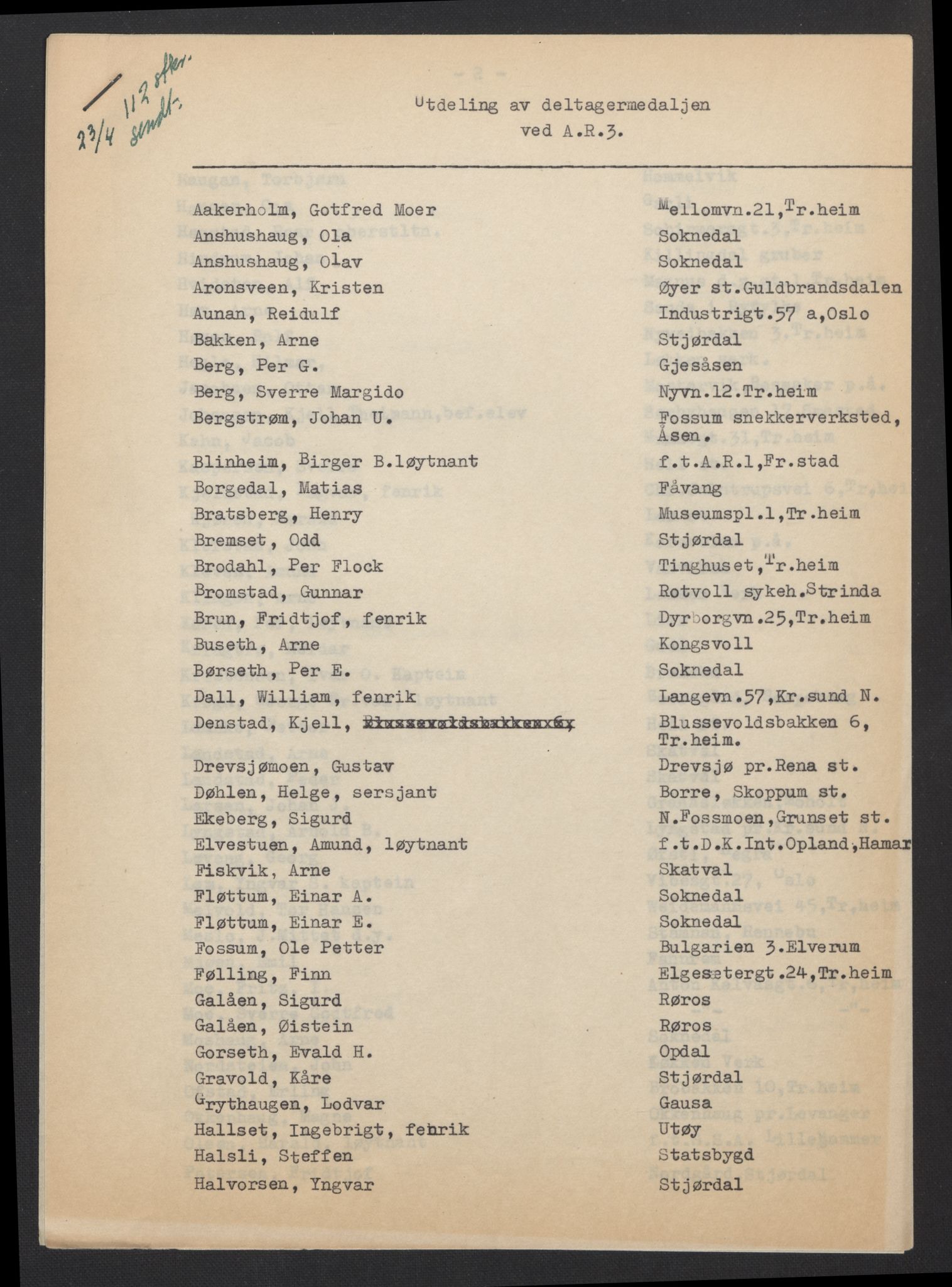 Forsvarsdepartementet, arkivet 1940-1945, RA/RAFA-2062, 1940-1945, s. 443